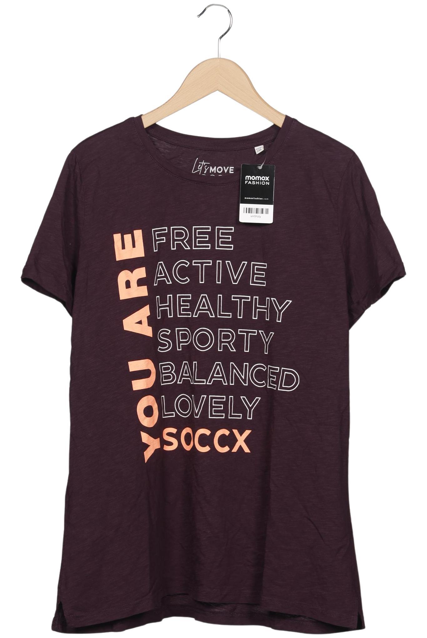 

Soccx Damen T-Shirt, flieder, Gr. 46