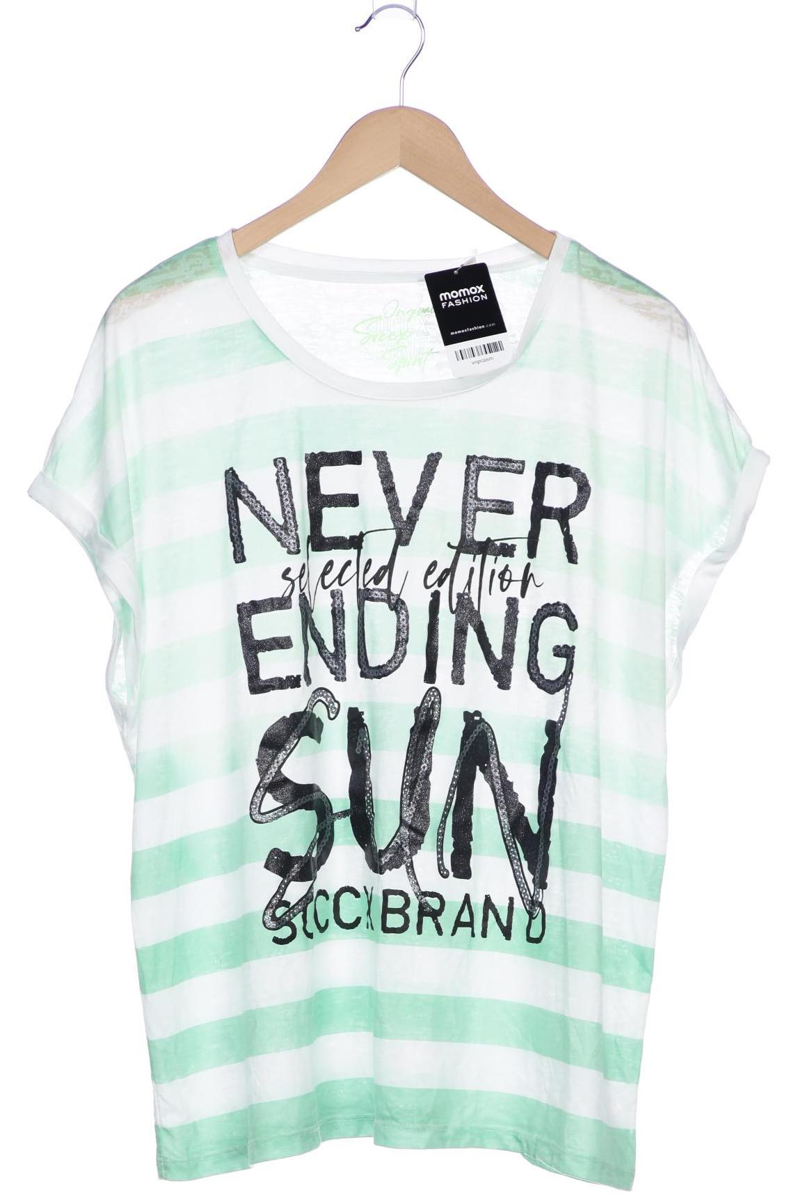 

Soccx Damen T-Shirt, hellgrün, Gr. 44