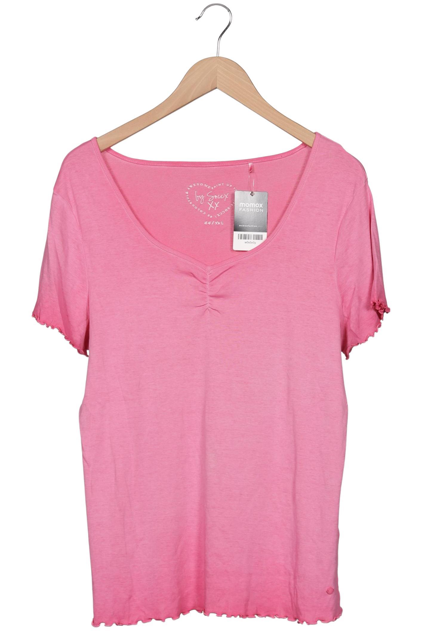 

Soccx Damen T-Shirt, pink, Gr. 44