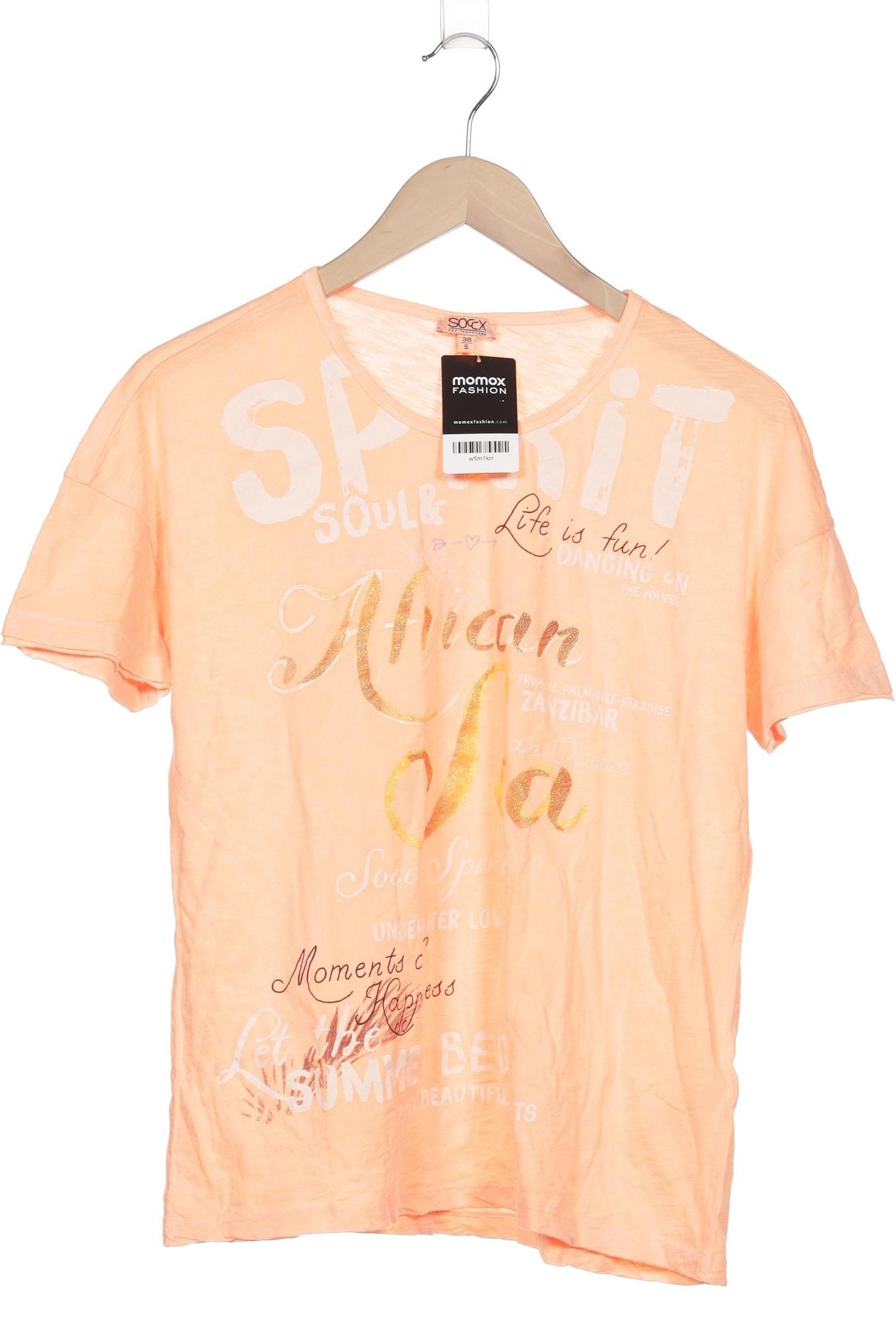 

Soccx Damen T-Shirt, neon, Gr. 36