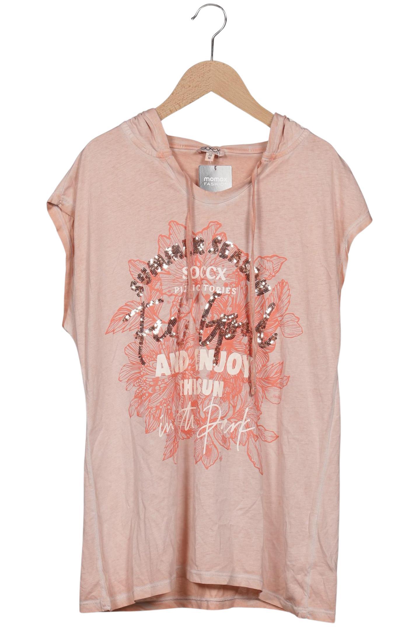 

Soccx Damen T-Shirt, pink, Gr. 38