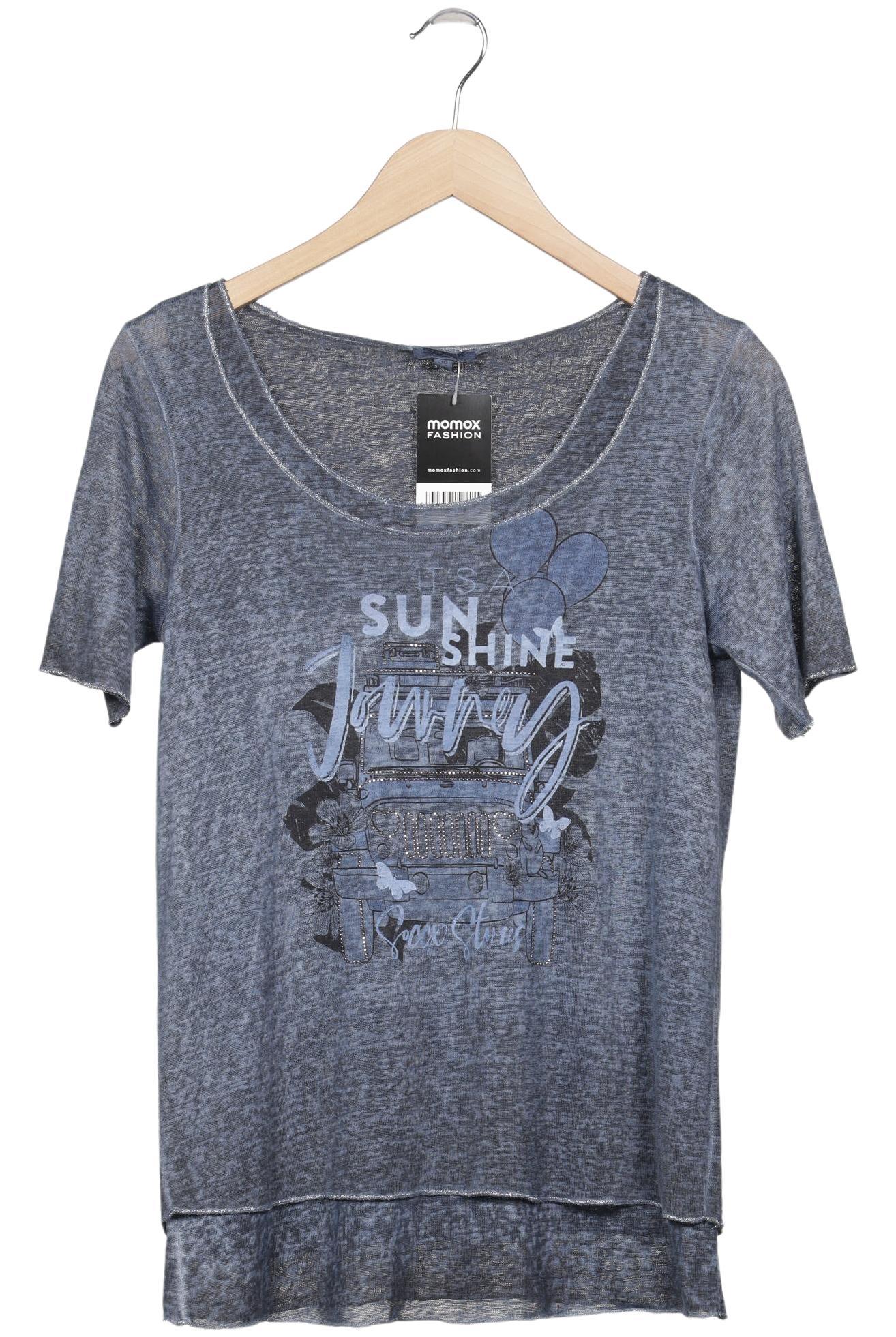 

Soccx Damen T-Shirt, blau, Gr. 36