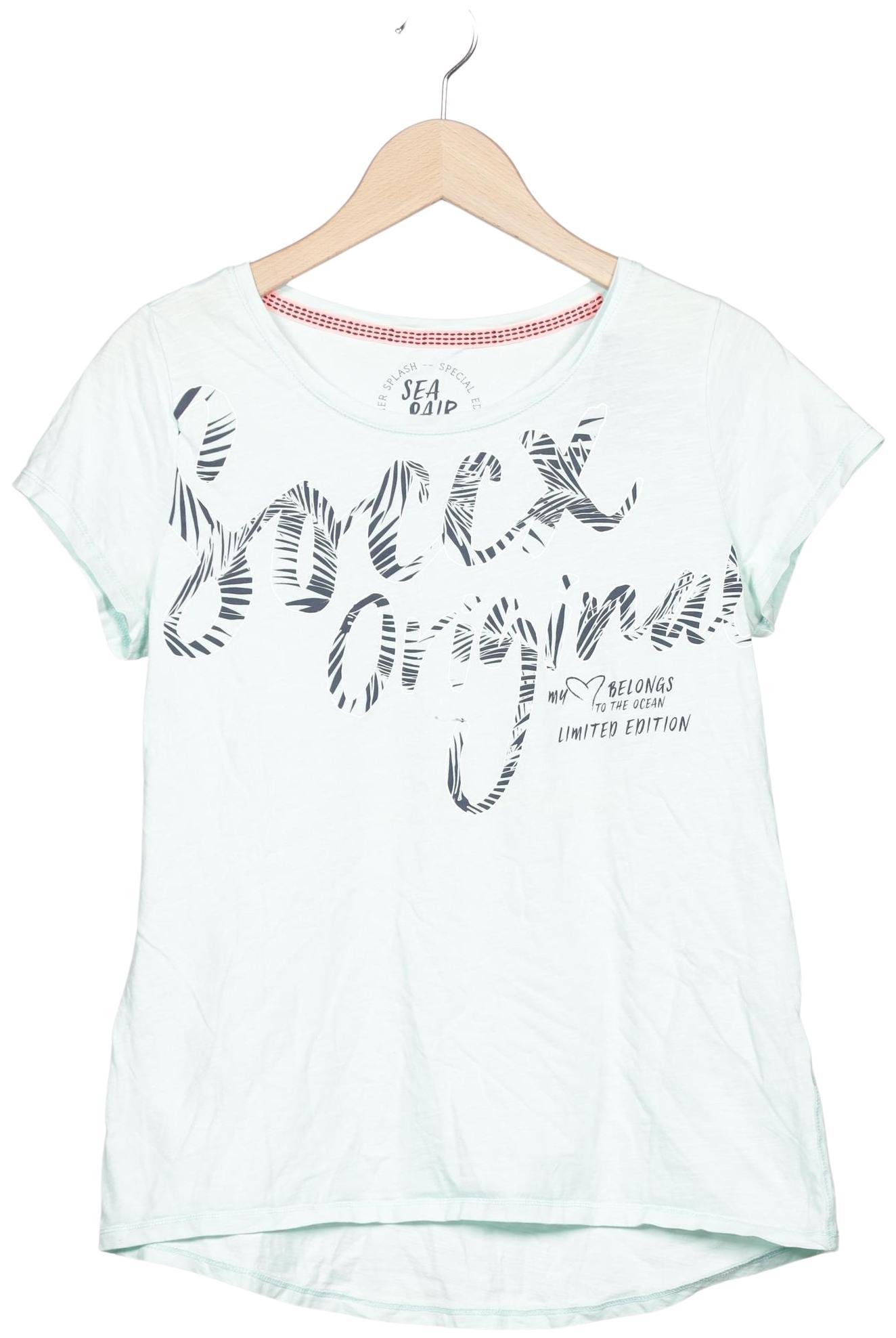 

Soccx Damen T-Shirt, hellblau, Gr. 42