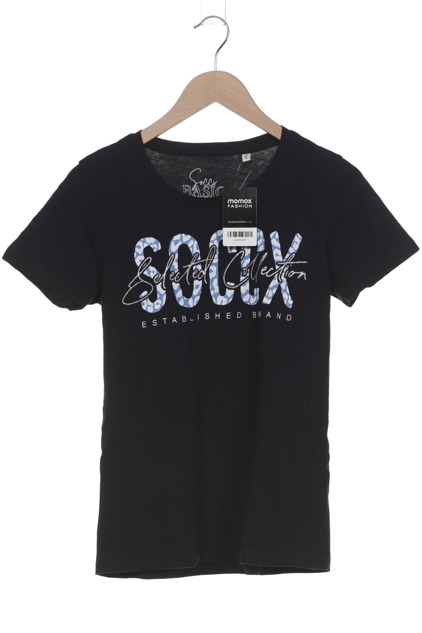 

Soccx Damen T-Shirt, schwarz, Gr. 38