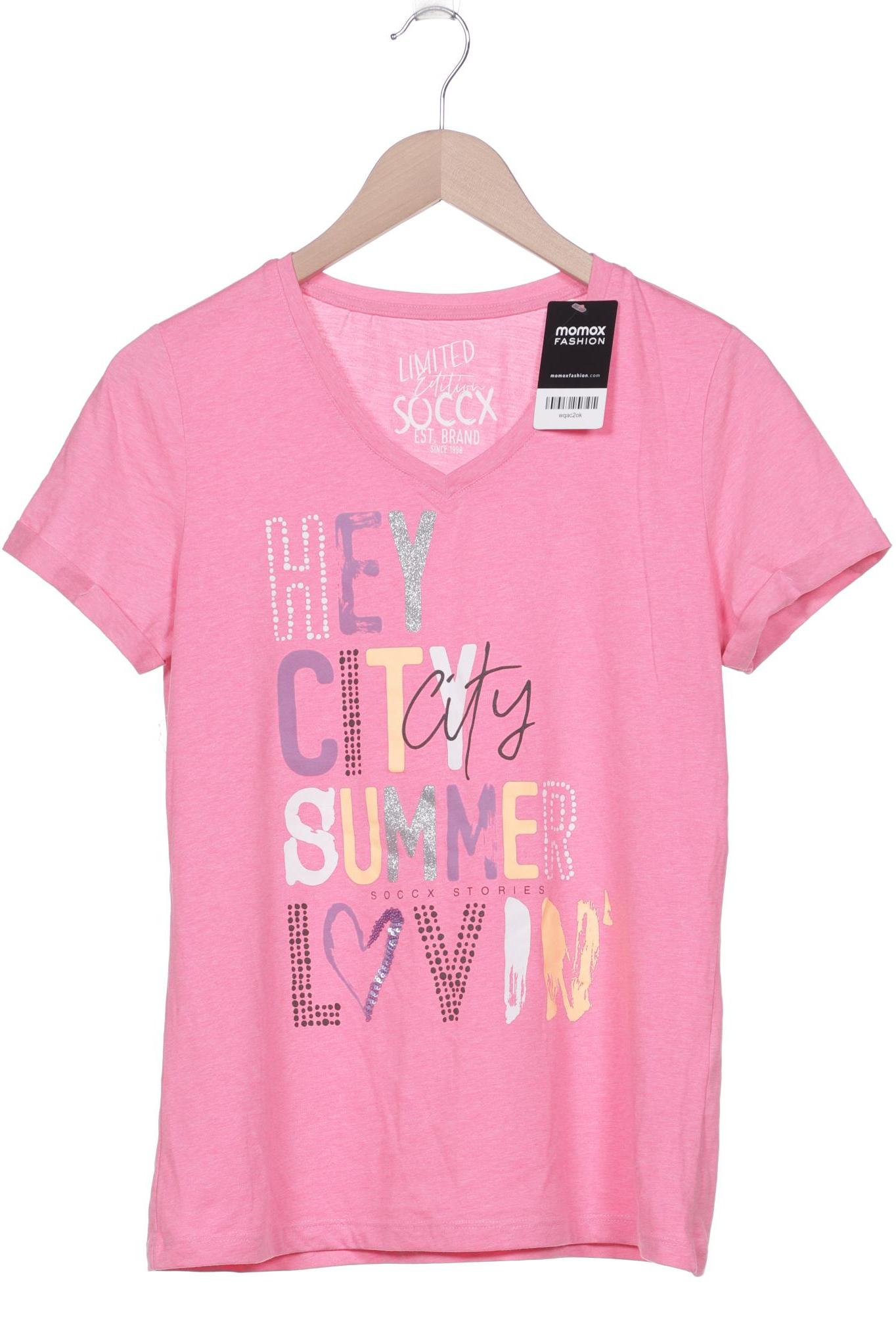 

SOCCX Damen T-Shirt, pink