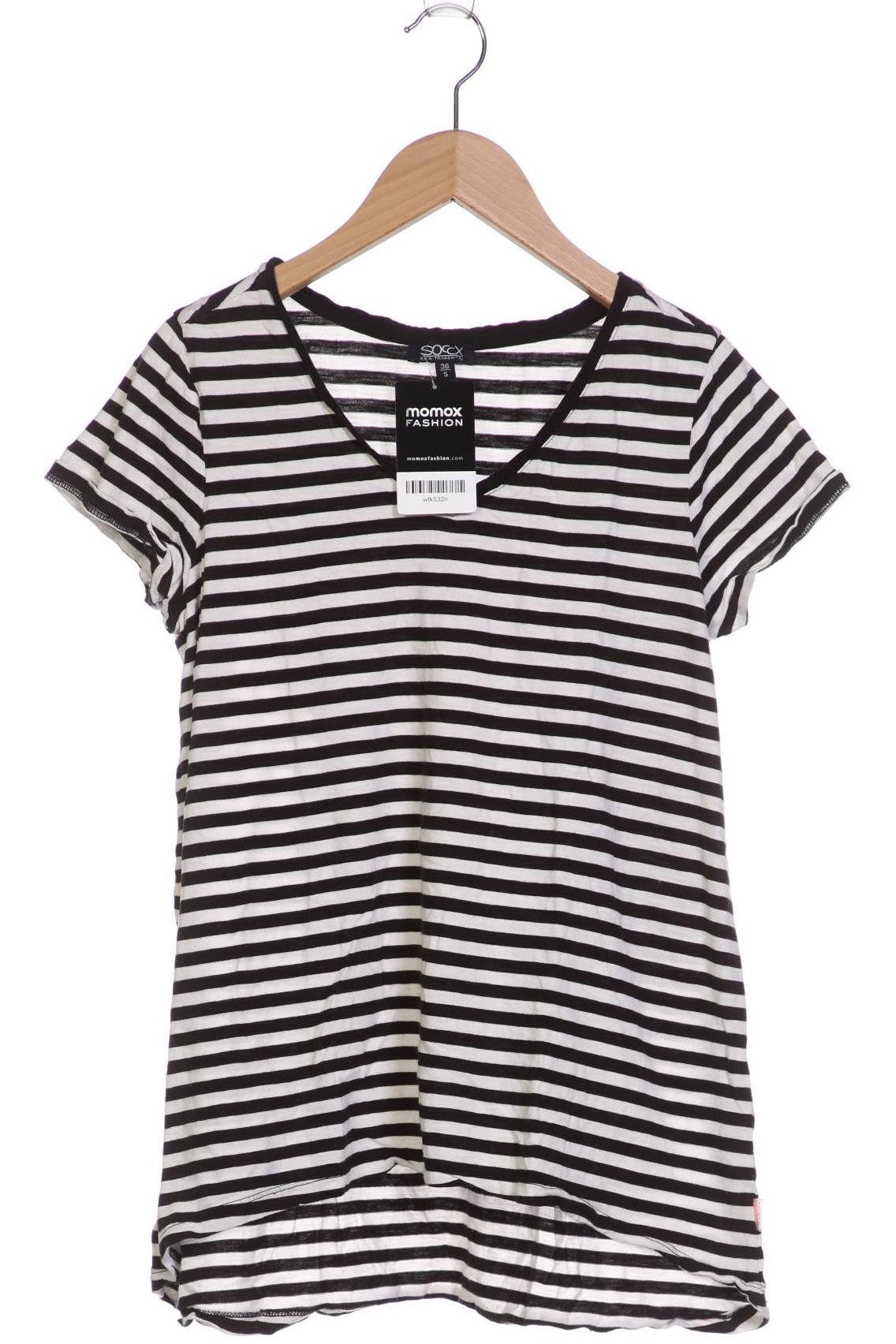 

Soccx Damen T-Shirt, schwarz, Gr. 36