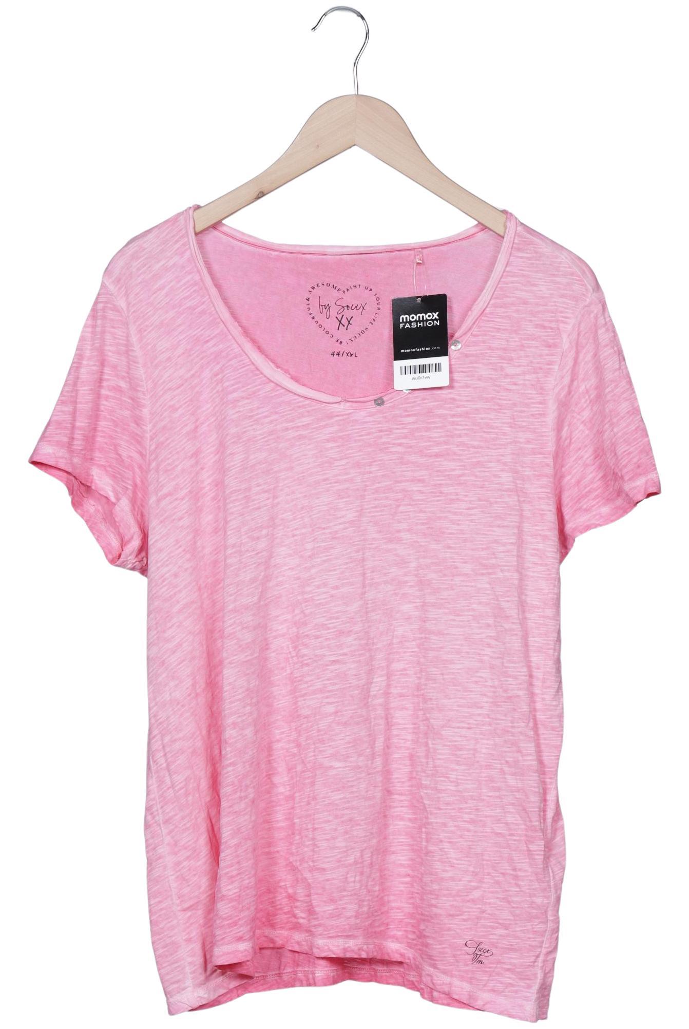 

Soccx Damen T-Shirt, pink, Gr. 44