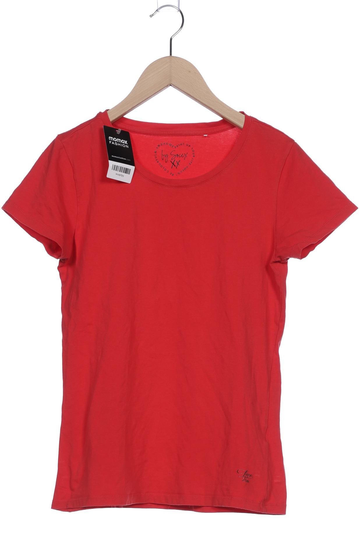 

Soccx Damen T-Shirt, rot, Gr. 38