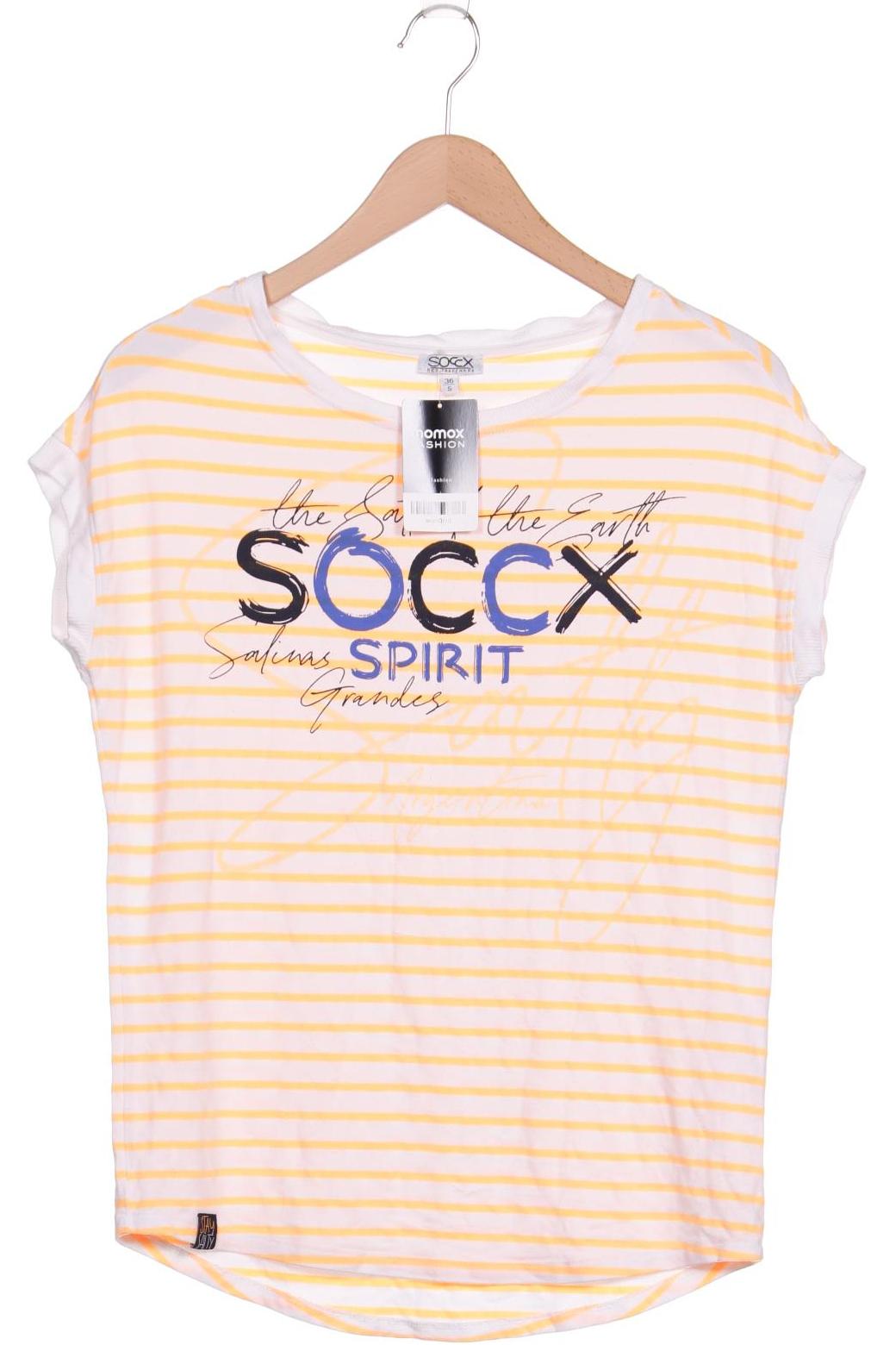 

SOCCX Damen T-Shirt, orange