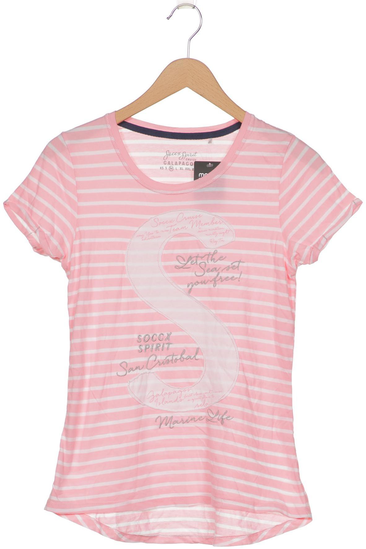 

Soccx Damen T-Shirt, pink, Gr. 38
