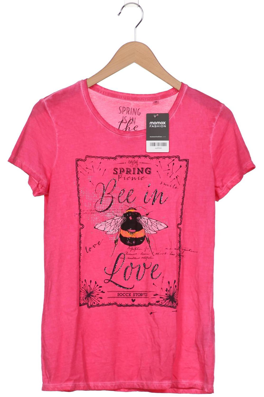 

Soccx Damen T-Shirt, pink, Gr. 38