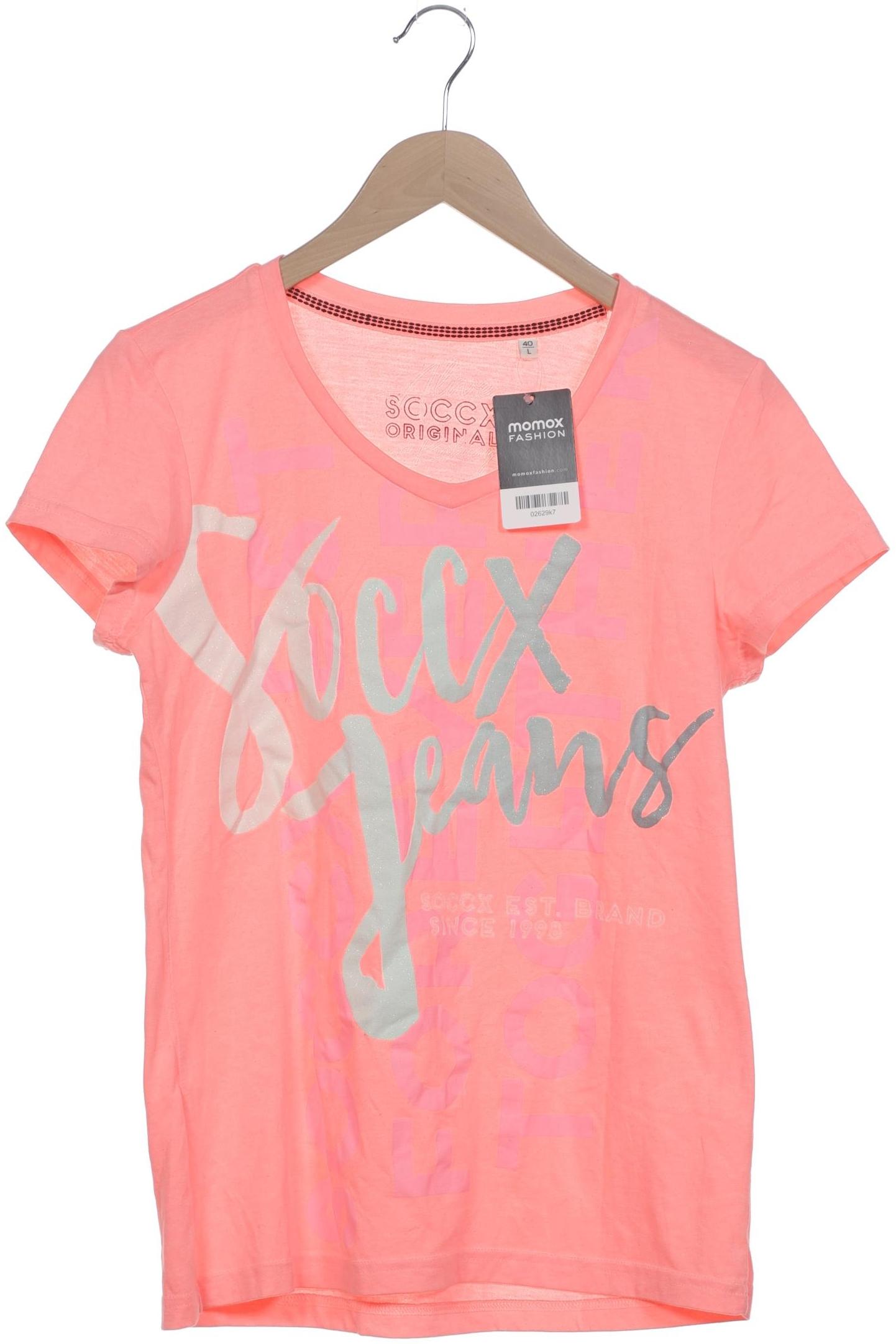 

Soccx Damen T-Shirt, pink, Gr. 40