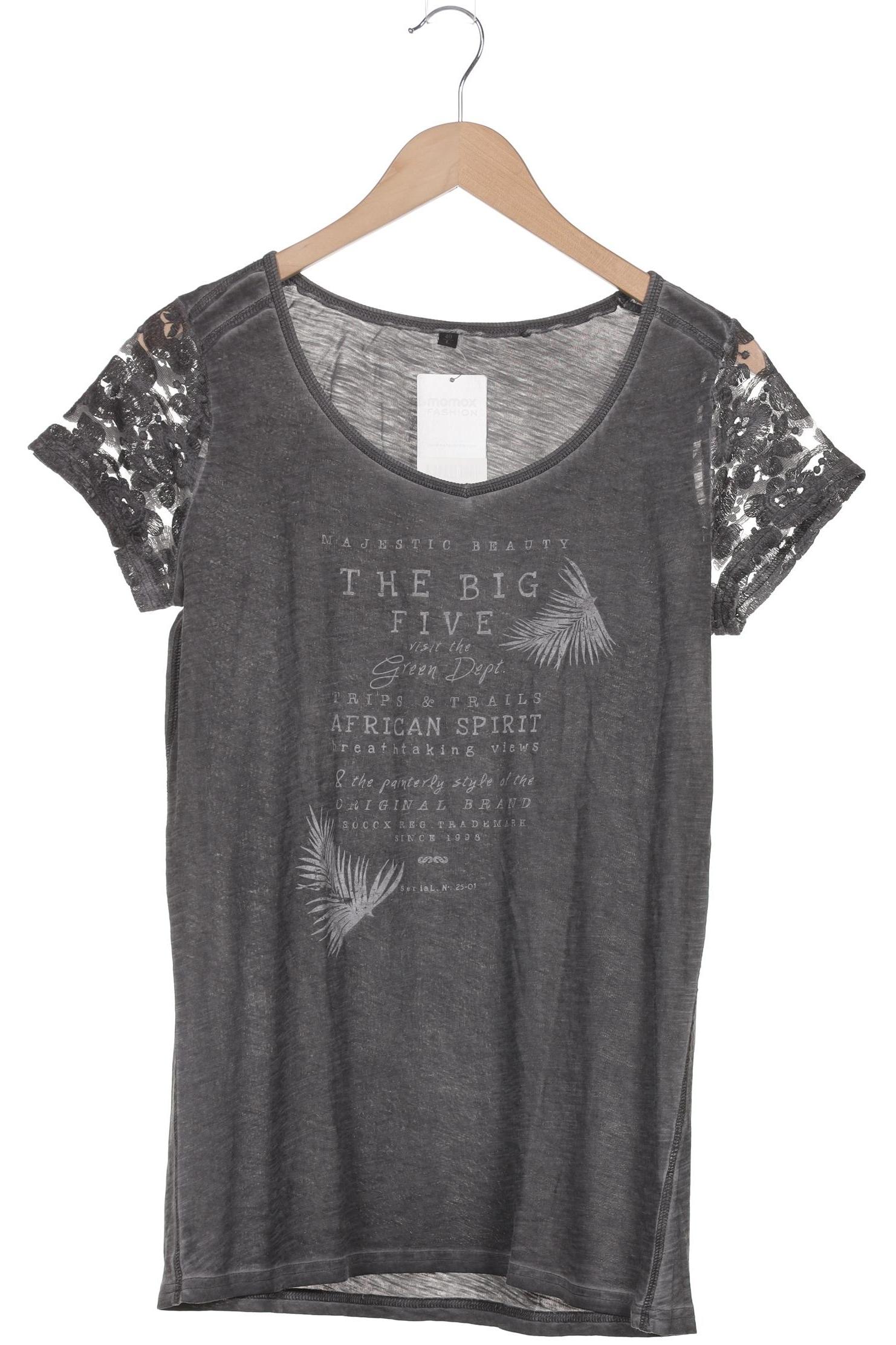 

Soccx Damen T-Shirt, grau, Gr. 42