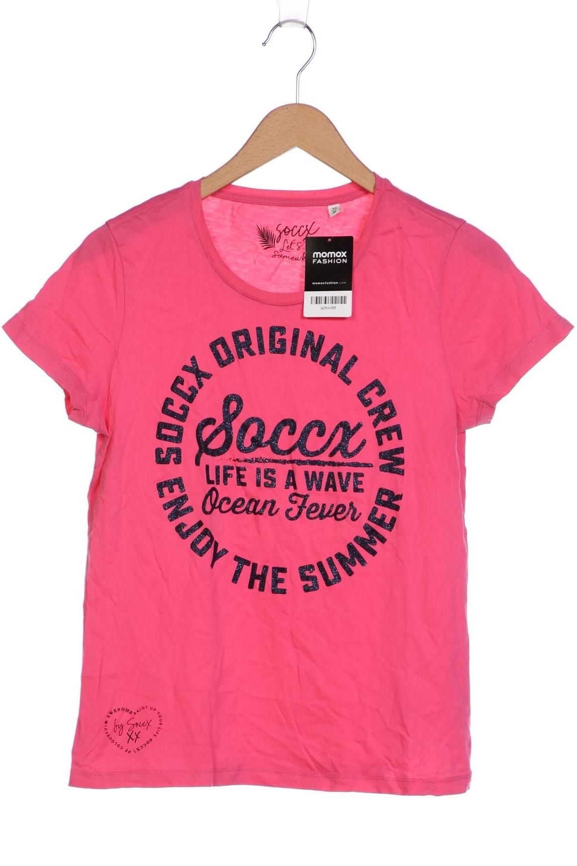 

Soccx Damen T-Shirt, pink, Gr. 38