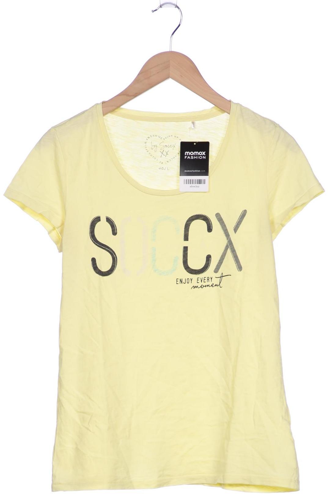 

Soccx Damen T-Shirt, gelb, Gr. 40