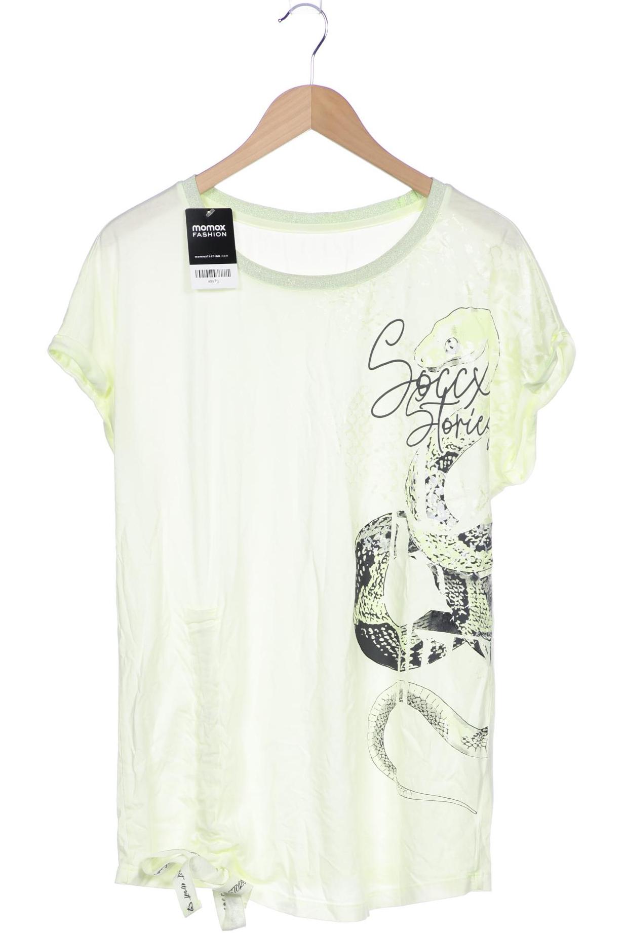 

Soccx Damen T-Shirt, hellgrün, Gr. 44