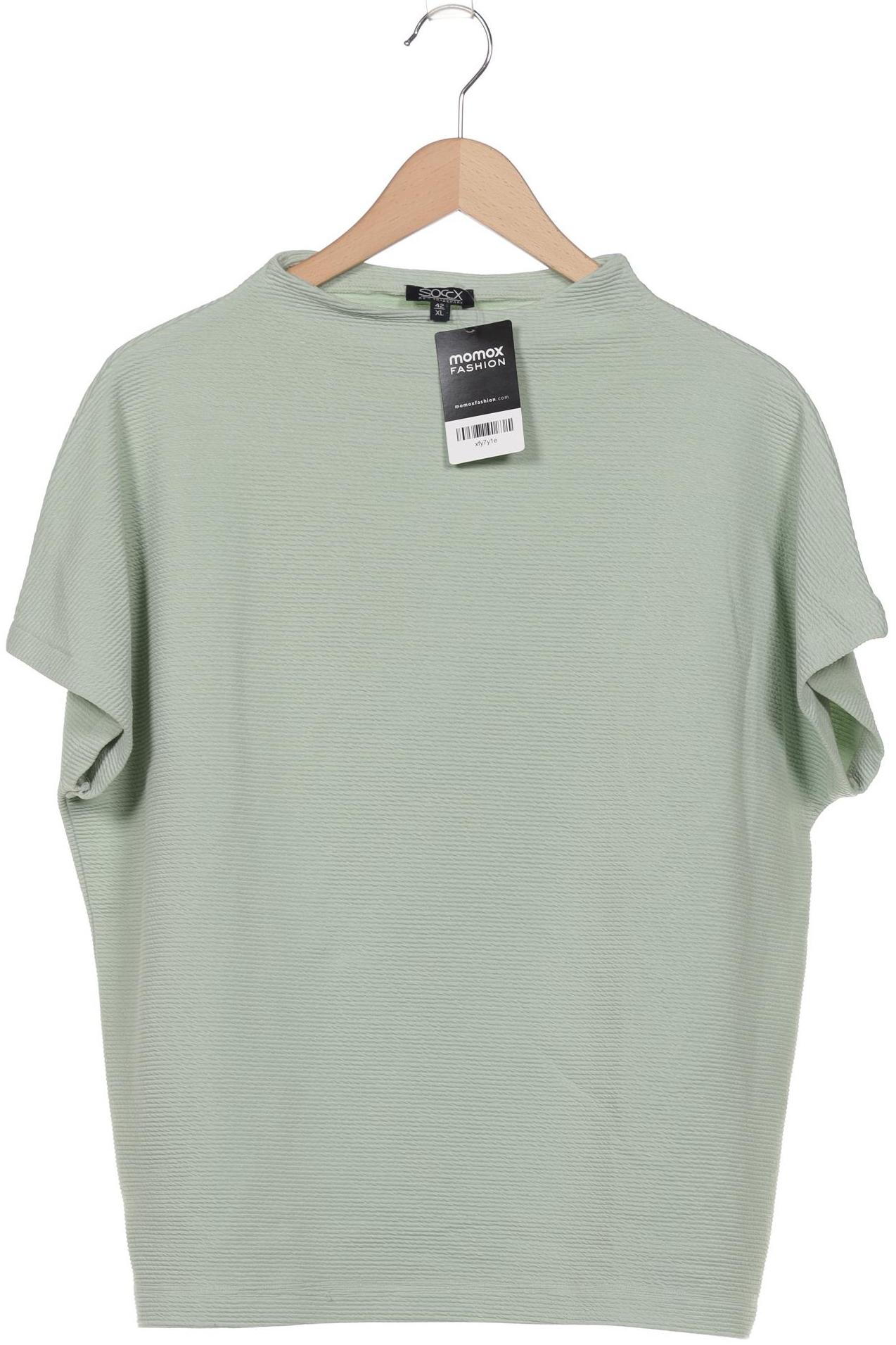 

Soccx Damen T-Shirt, grün, Gr. 42