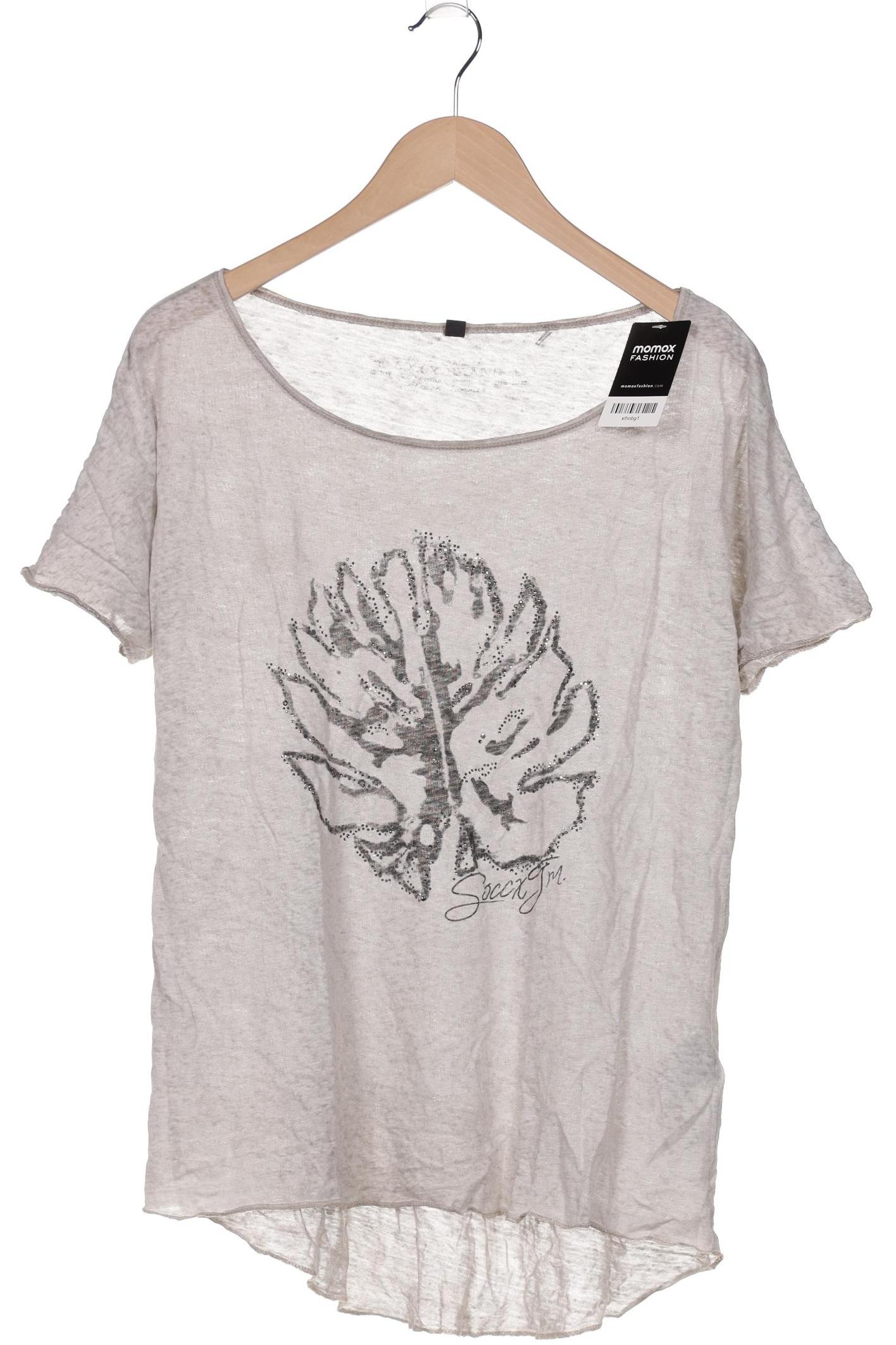 

SOCCX Damen T-Shirt, grau