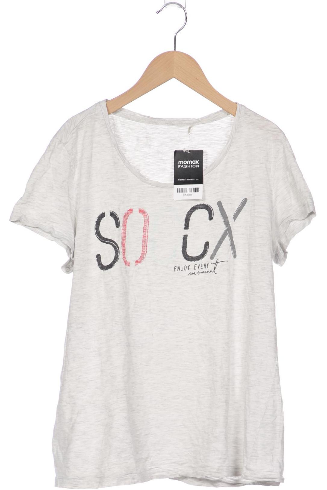 

SOCCX Damen T-Shirt, grau