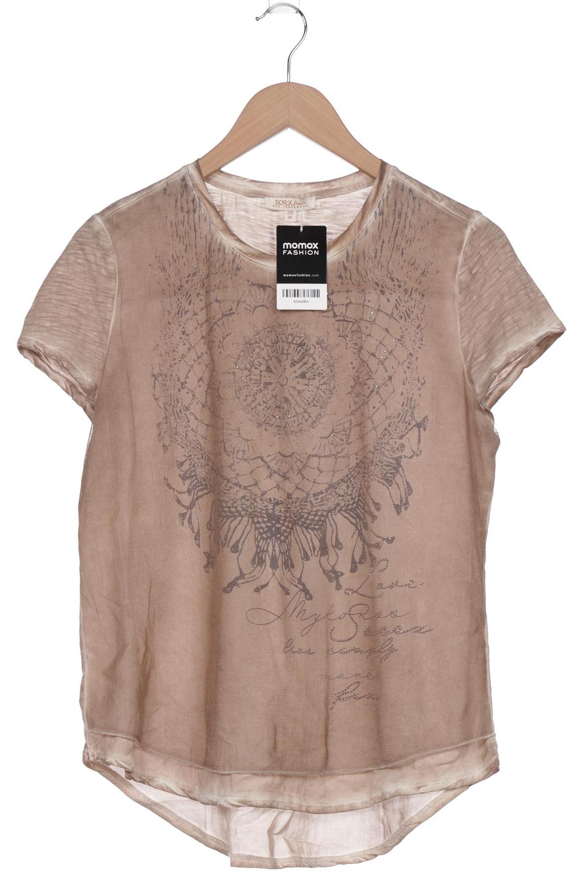 

SOCCX Damen T-Shirt, braun