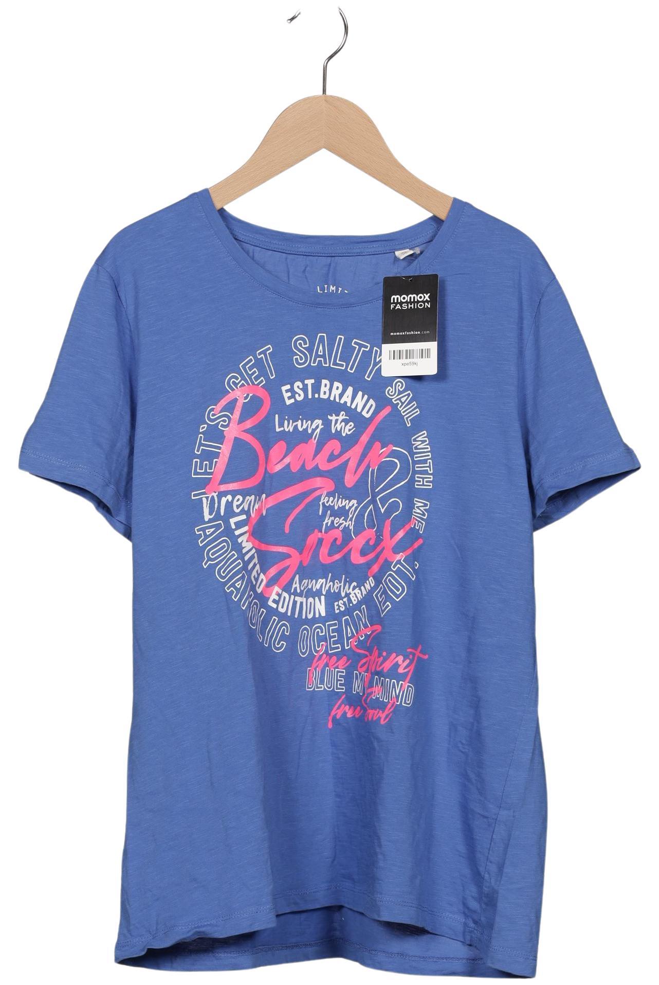 

Soccx Damen T-Shirt, blau, Gr. 42