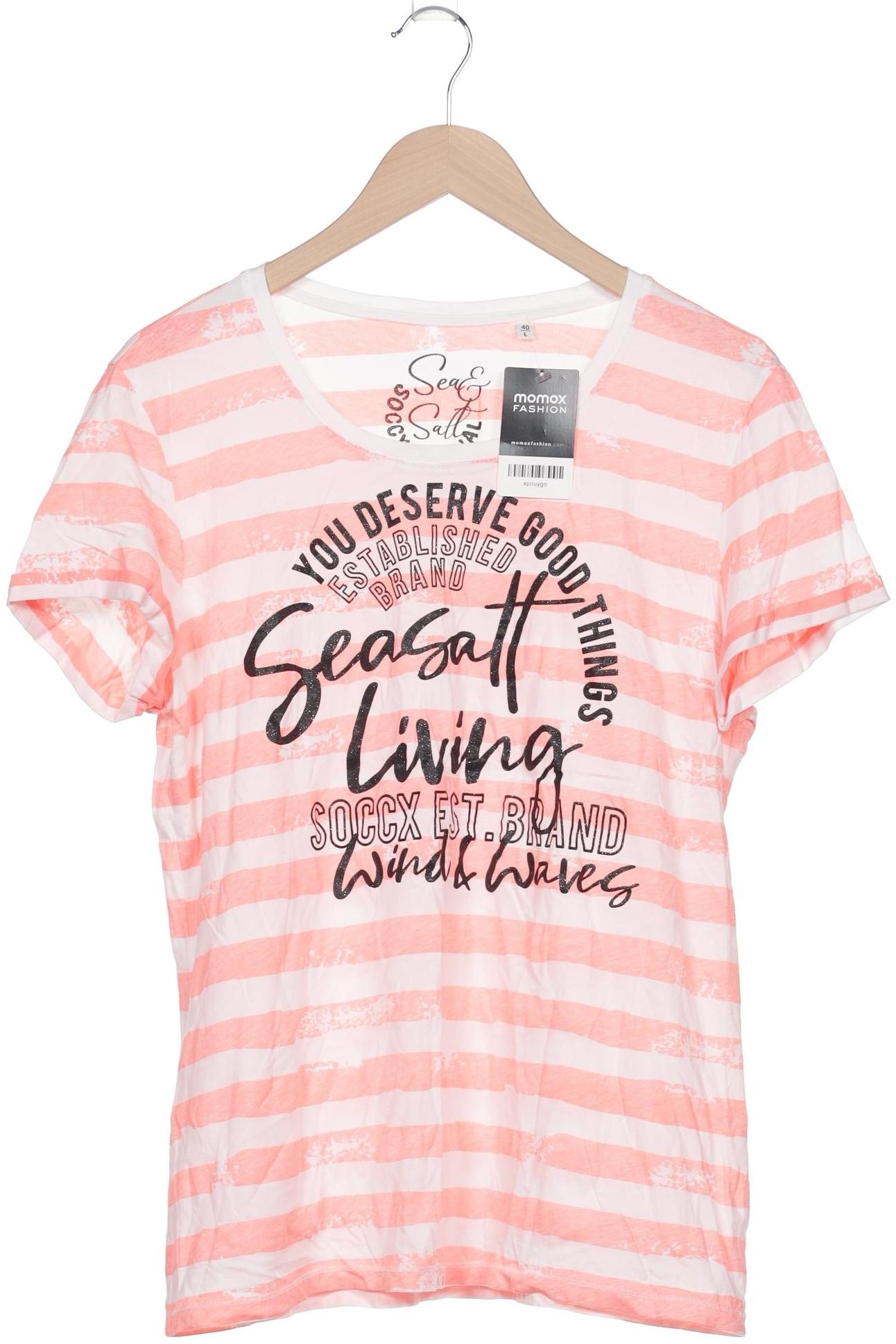

Soccx Damen T-Shirt, mehrfarbig, Gr. 40
