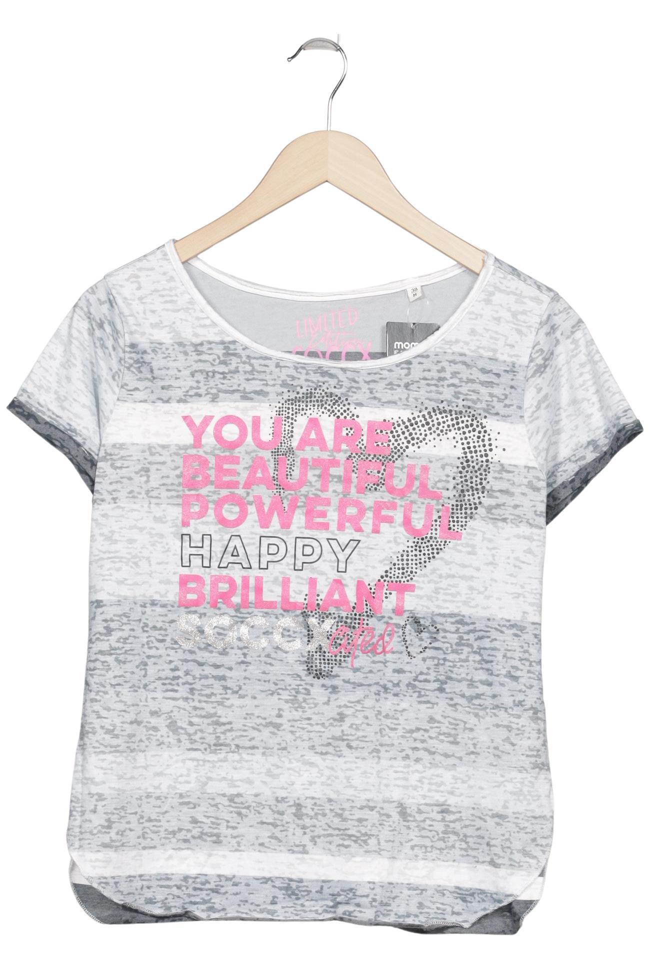 

Soccx Damen T-Shirt, mehrfarbig, Gr. 38