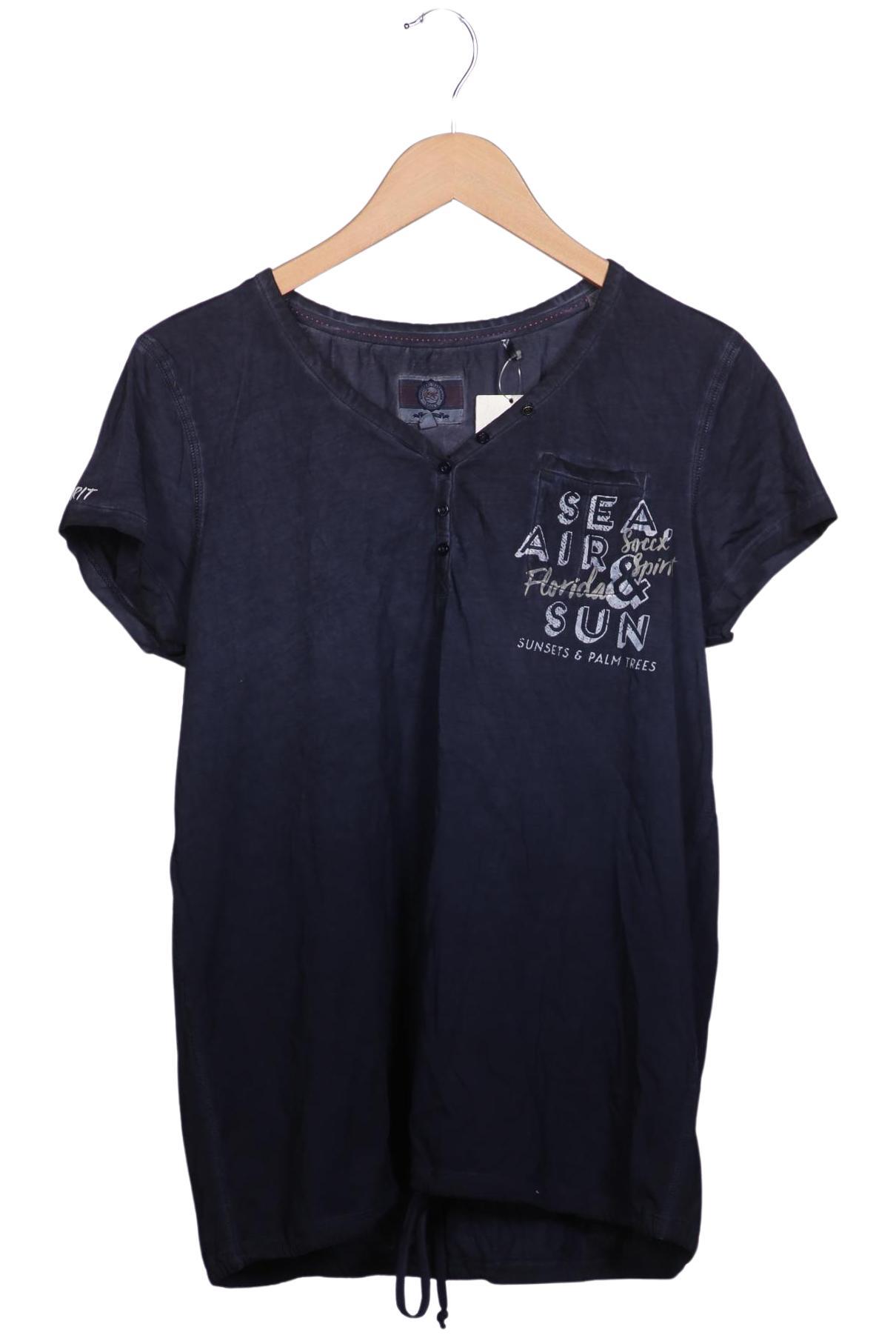 

Soccx Damen T-Shirt, marineblau, Gr. 42