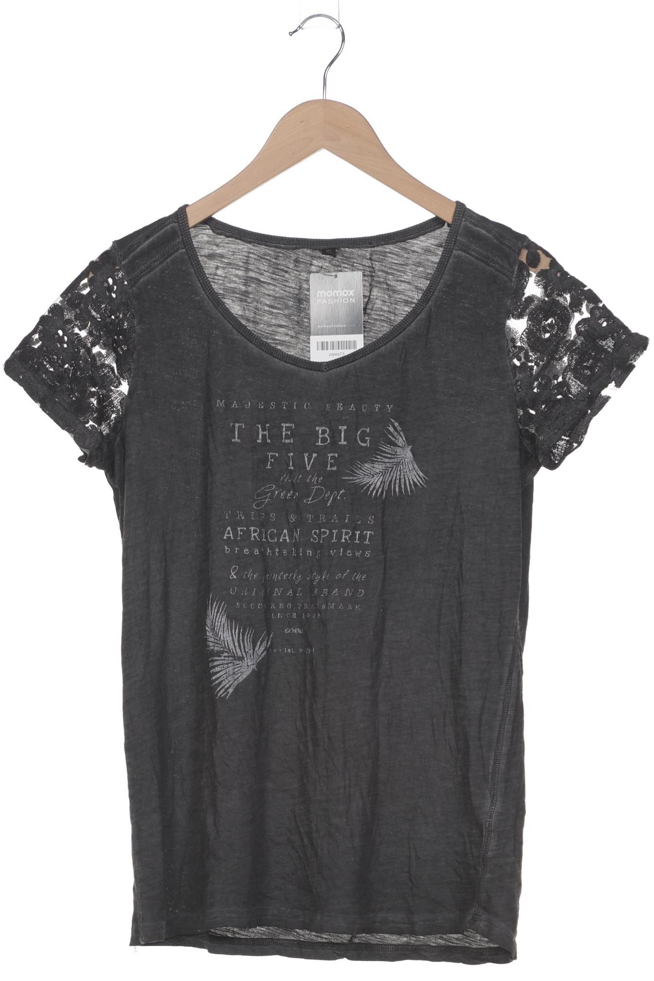 

Soccx Damen T-Shirt, grau, Gr. 40