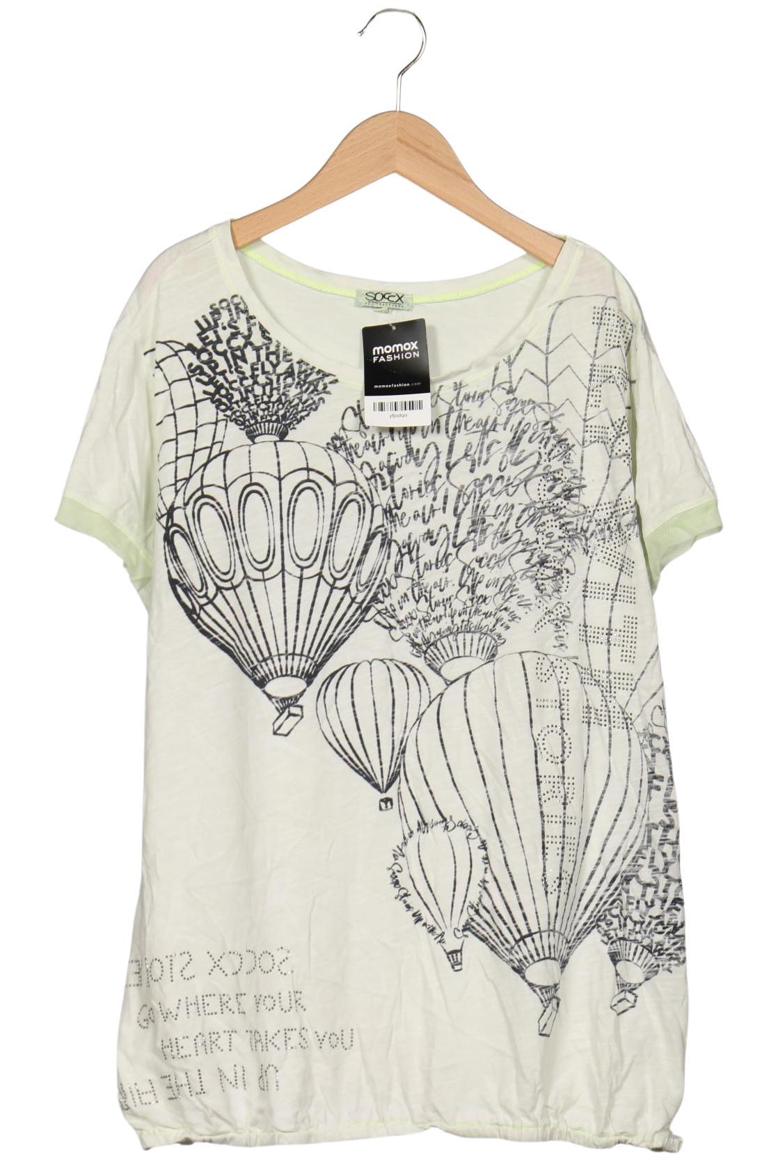 

Soccx Damen T-Shirt, hellgrün, Gr. 42