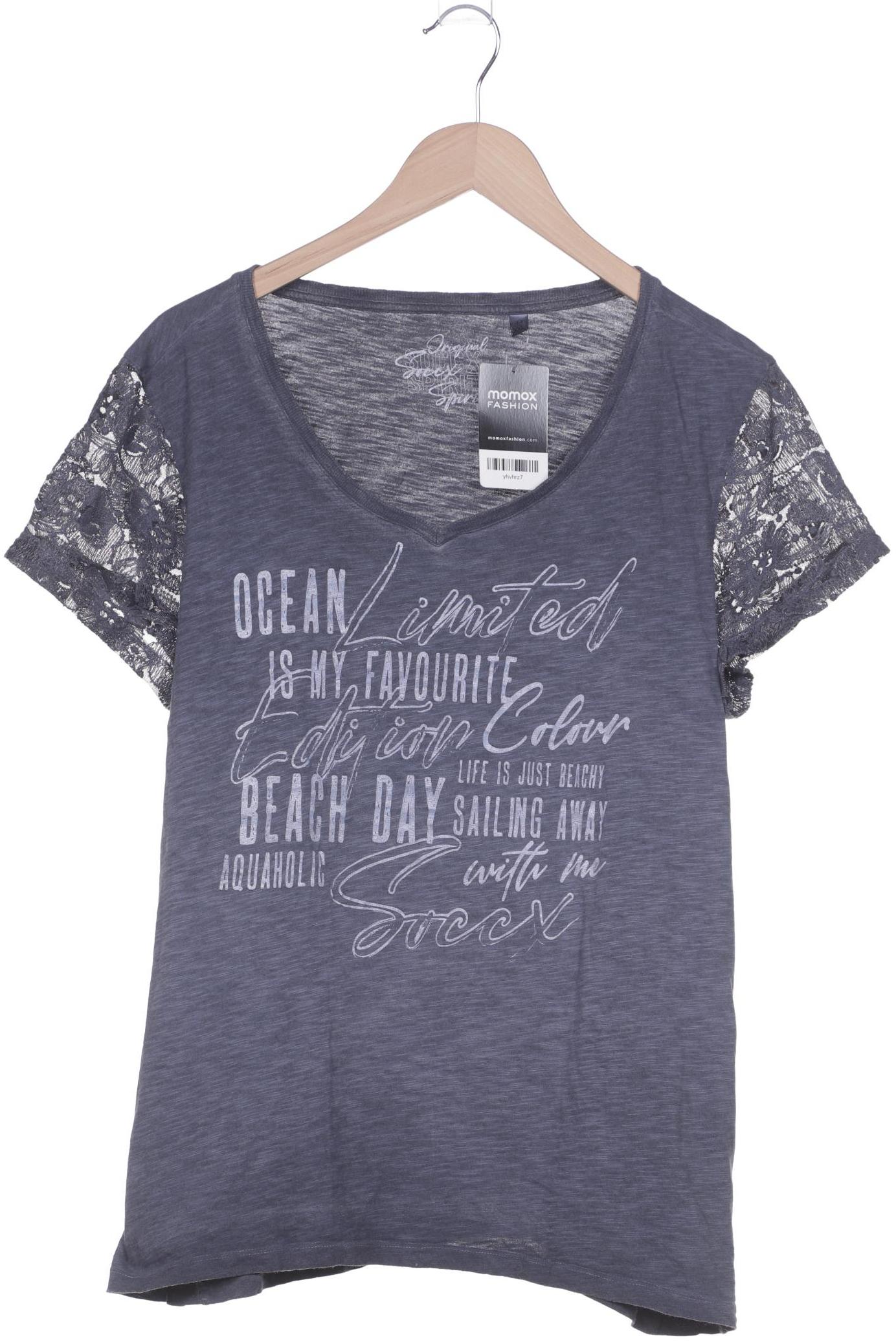 

Soccx Damen T-Shirt, grau, Gr. 44