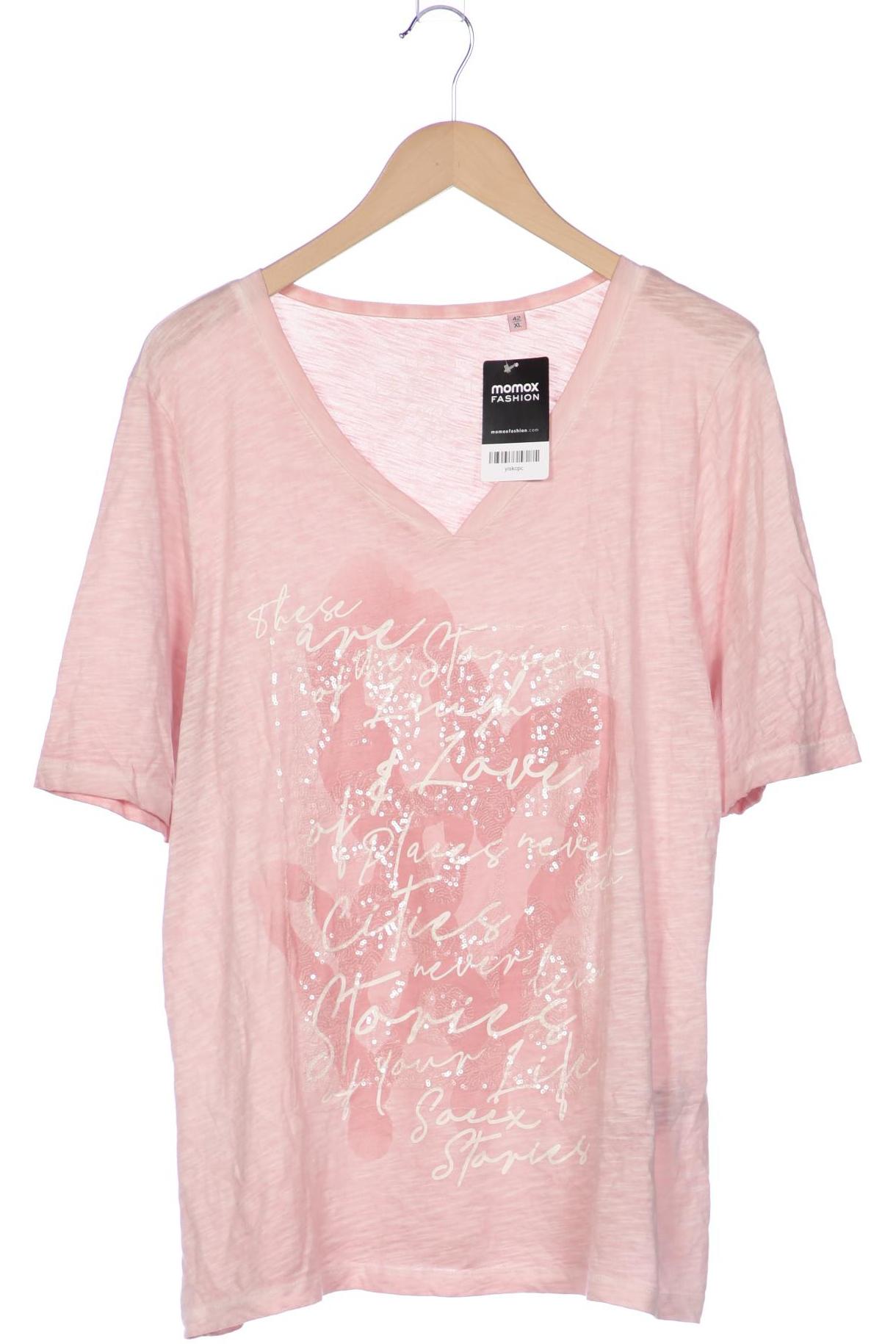 

Soccx Damen T-Shirt, pink, Gr. 42