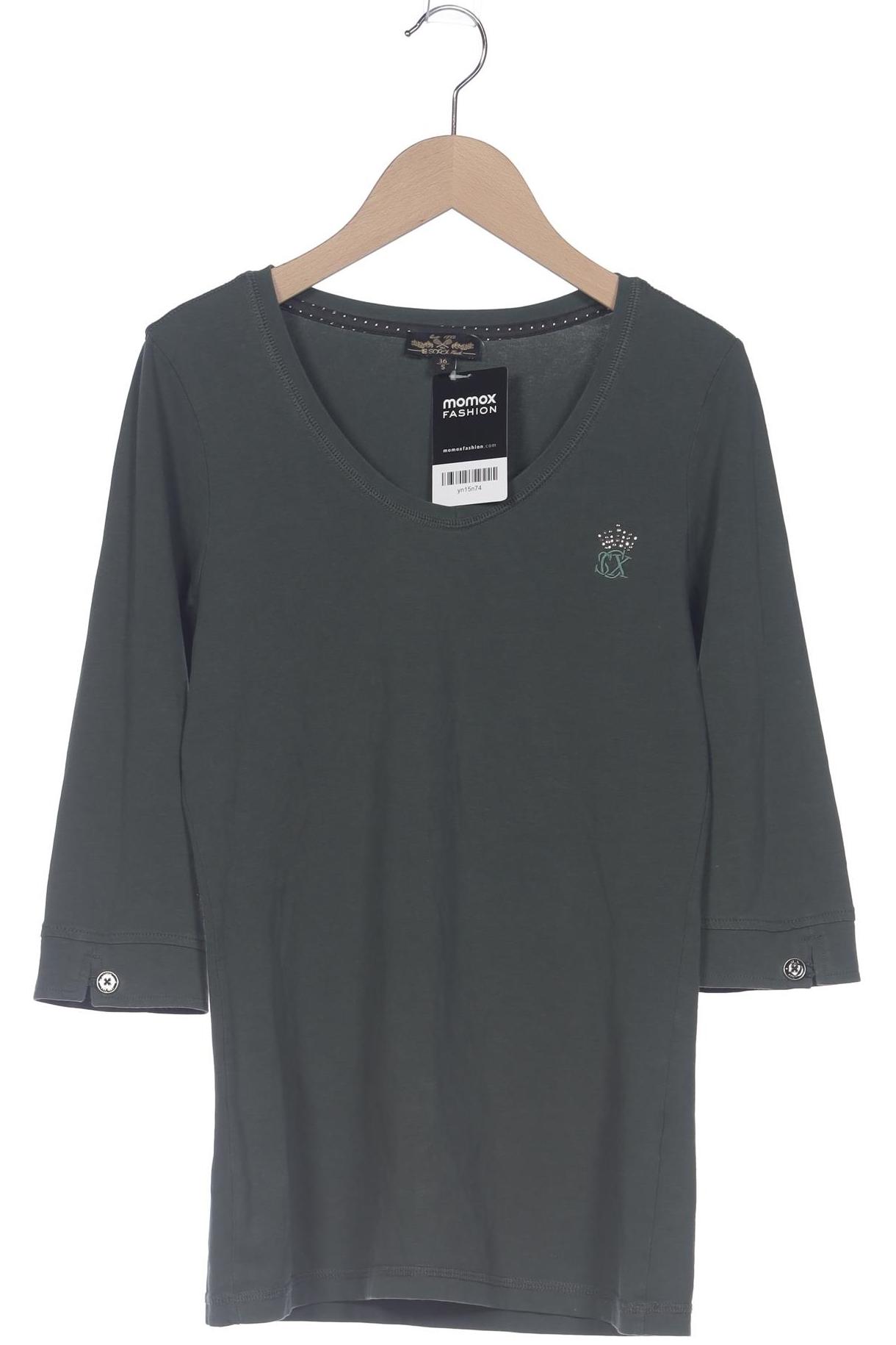 

Soccx Damen T-Shirt, grün, Gr. 36