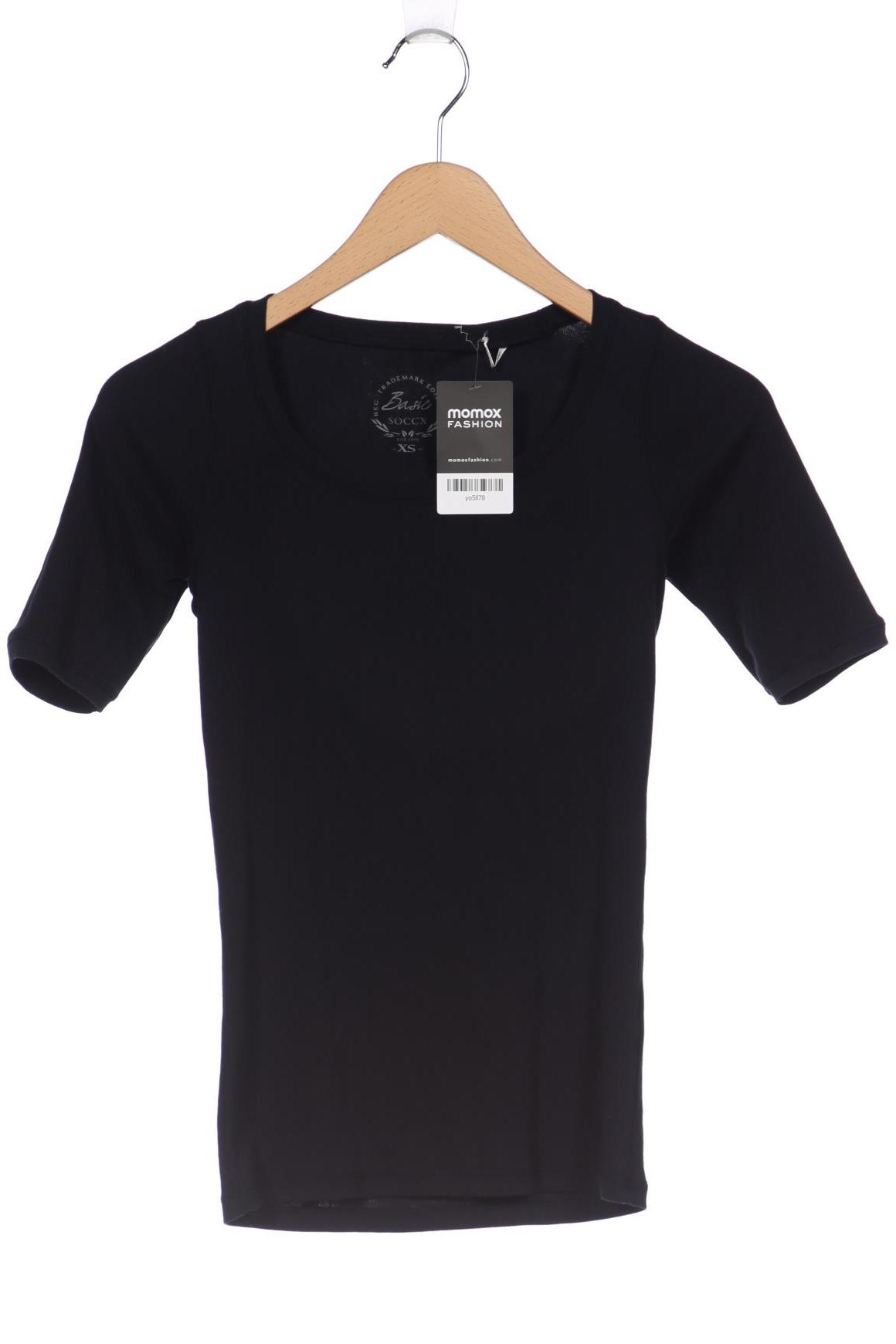 

SOCCX Damen T-Shirt, marineblau