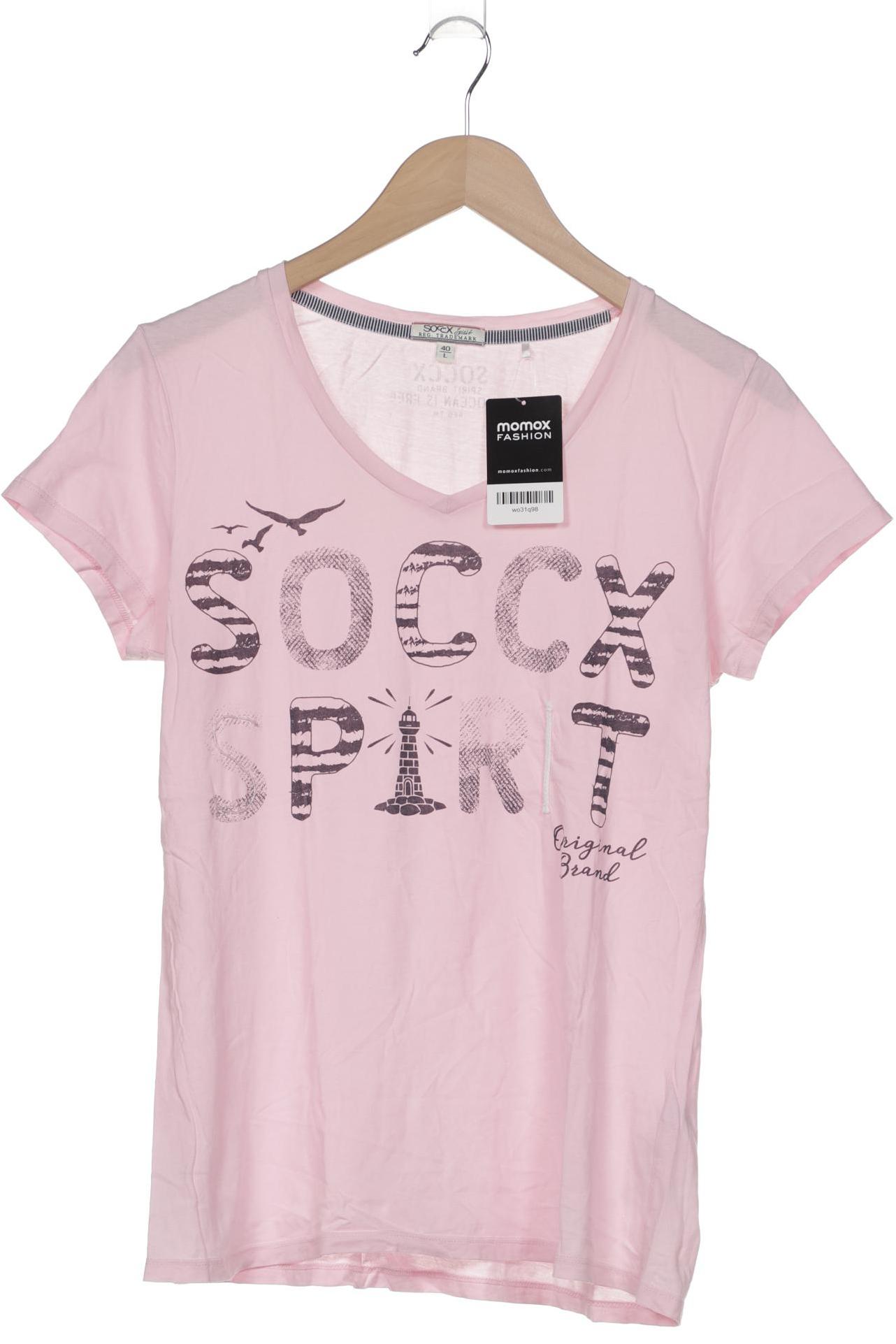 

Soccx Damen T-Shirt, pink, Gr. 40