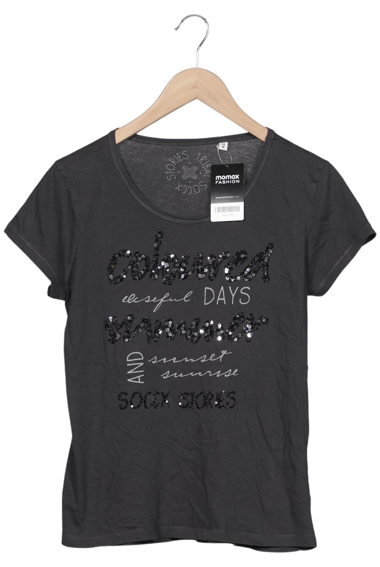 

Soccx Damen T-Shirt, grau, Gr. 38