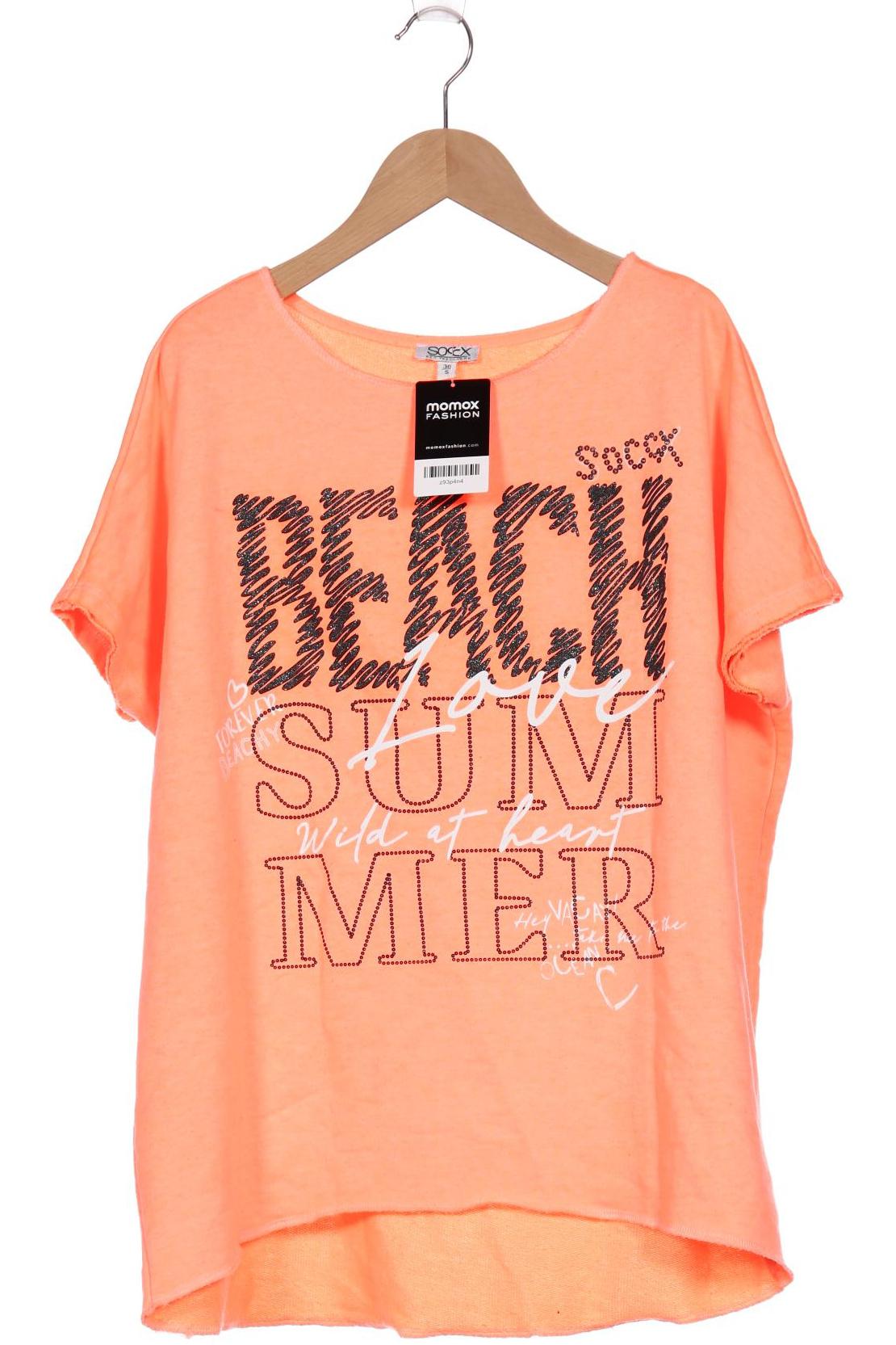 

SOCCX Damen T-Shirt, neon