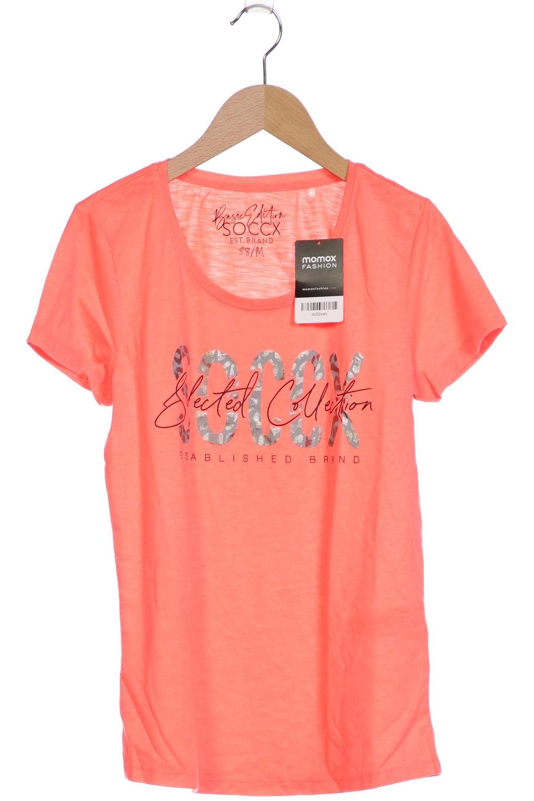 

Soccx Damen T-Shirt, orange, Gr. 38