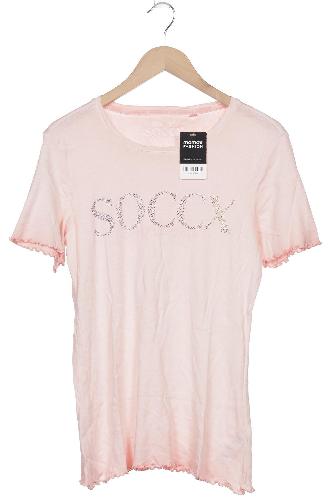 

Soccx Damen T-Shirt, pink, Gr. 44