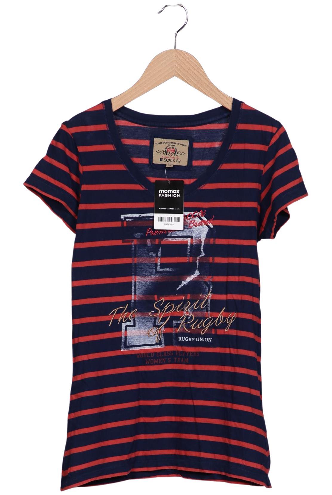 

Soccx Damen T-Shirt, marineblau, Gr. 38