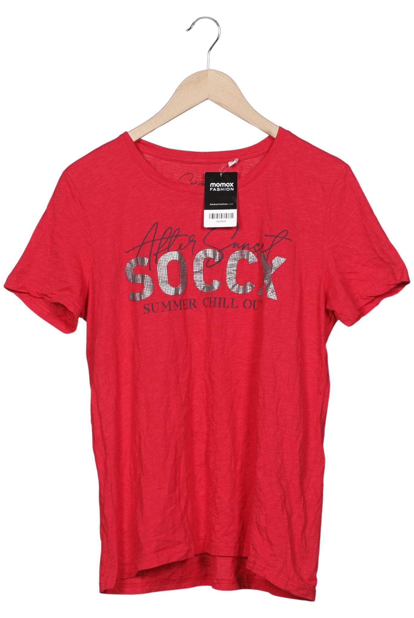 

Soccx Damen T-Shirt, rot, Gr. 40