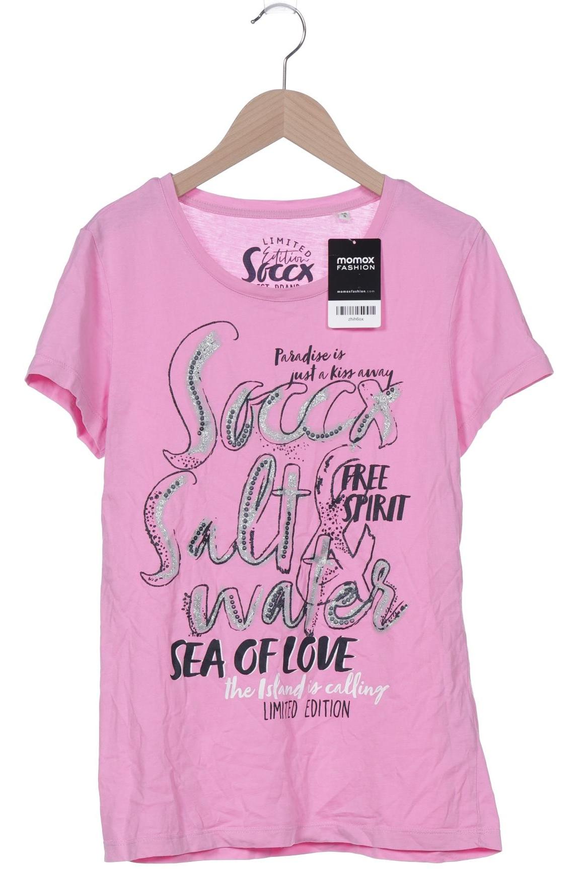 

Soccx Damen T-Shirt, pink, Gr. 36