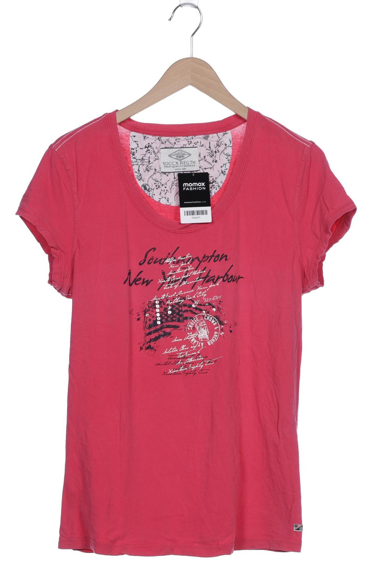 

Soccx Damen T-Shirt, pink, Gr. 46