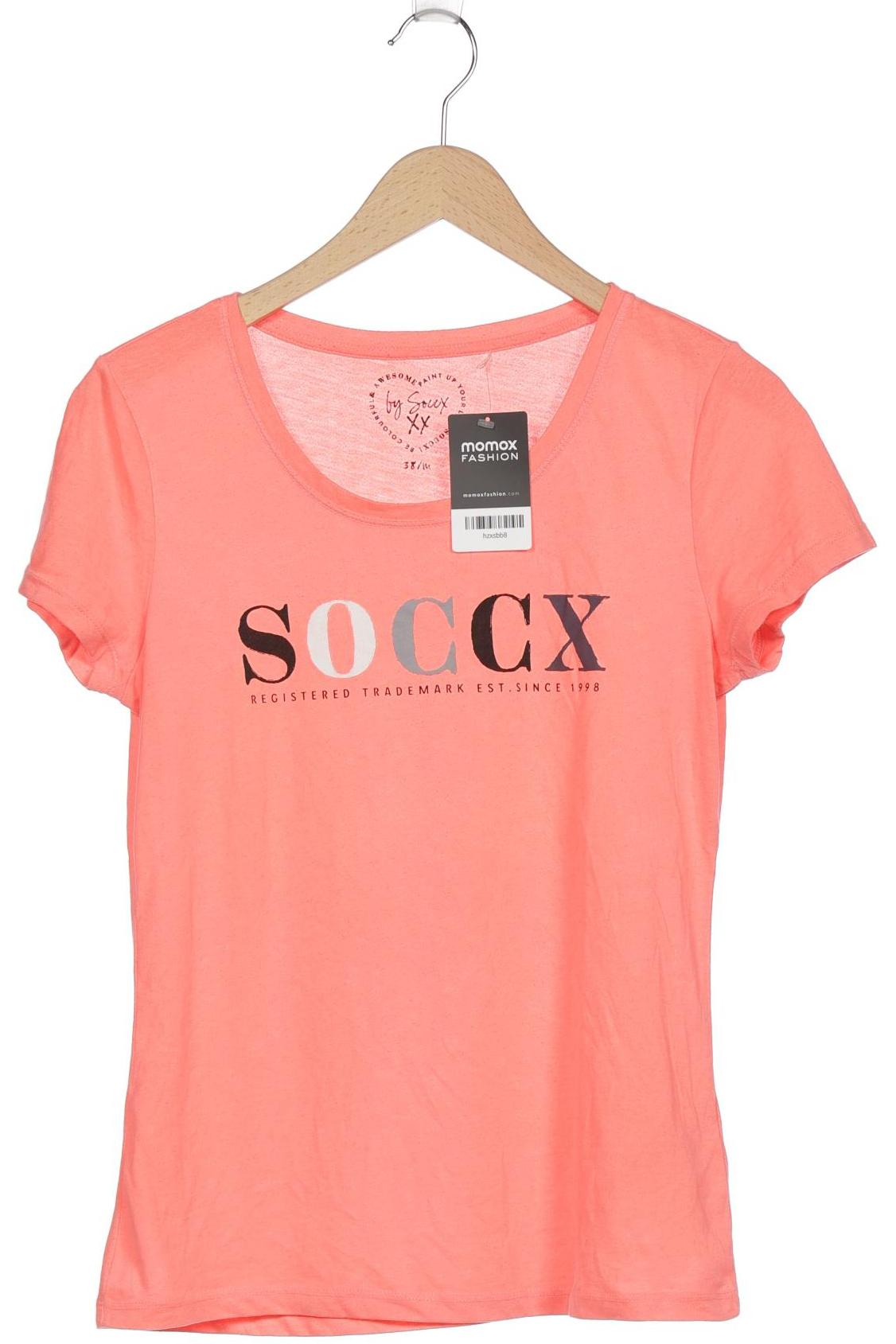 

SOCCX Damen T-Shirt, neon