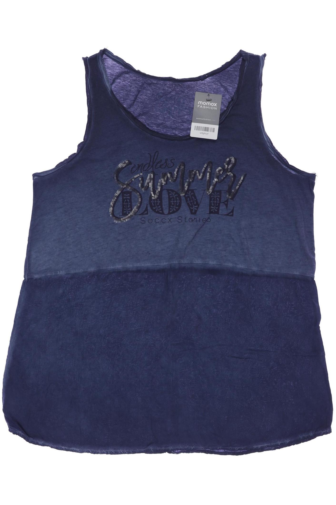 

Soccx Damen Top, blau, Gr. 42