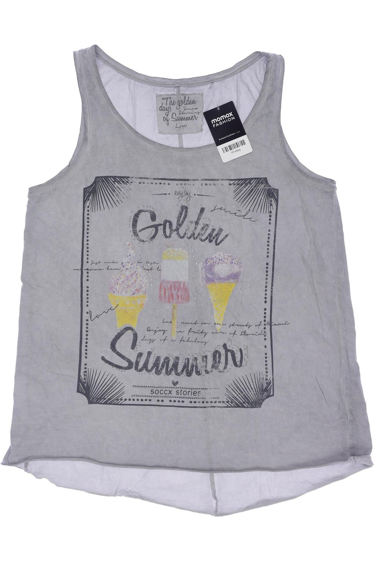 

Soccx Damen Top, grau, Gr. 44