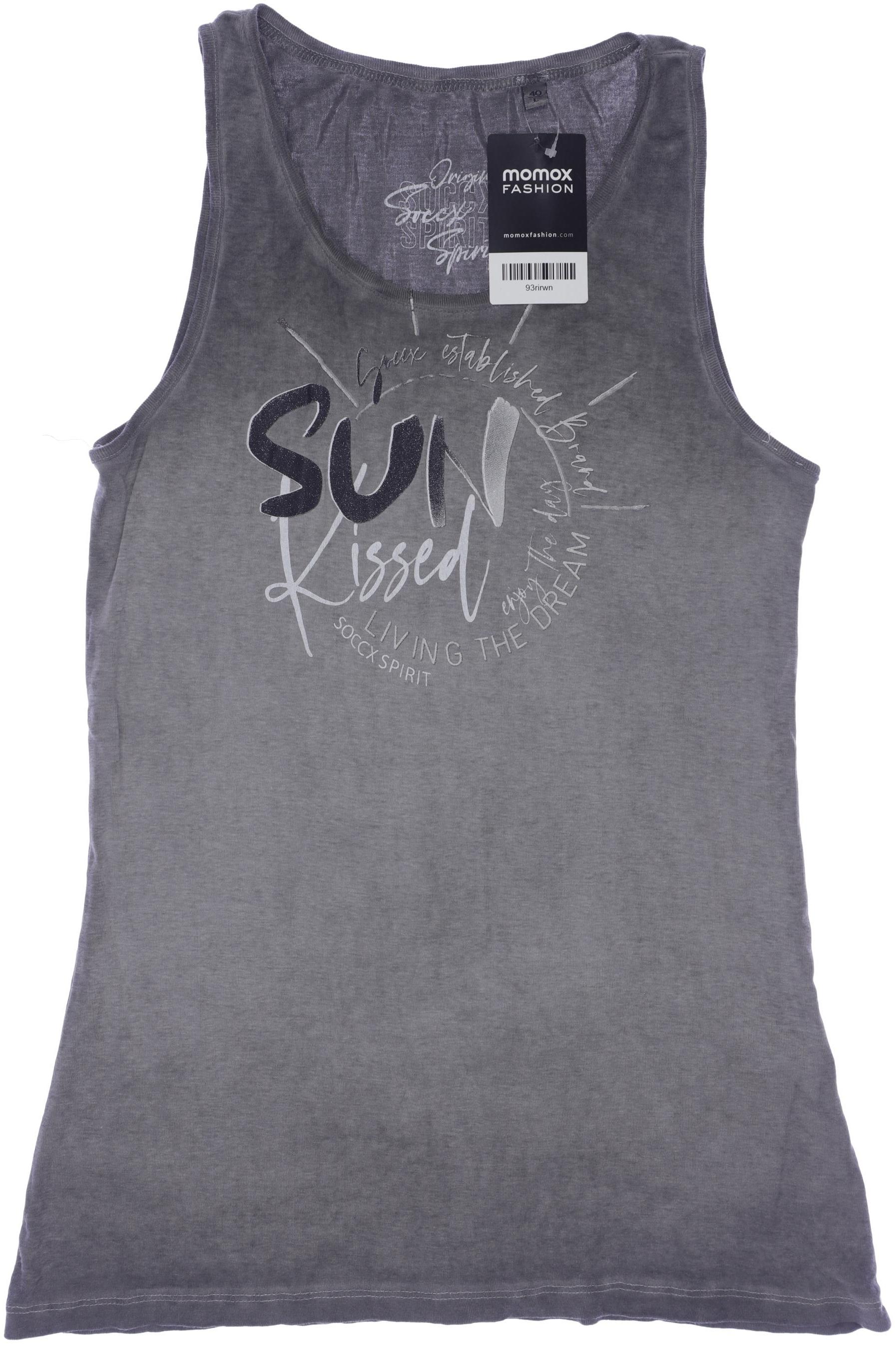 

Soccx Damen Top, grau, Gr. 40