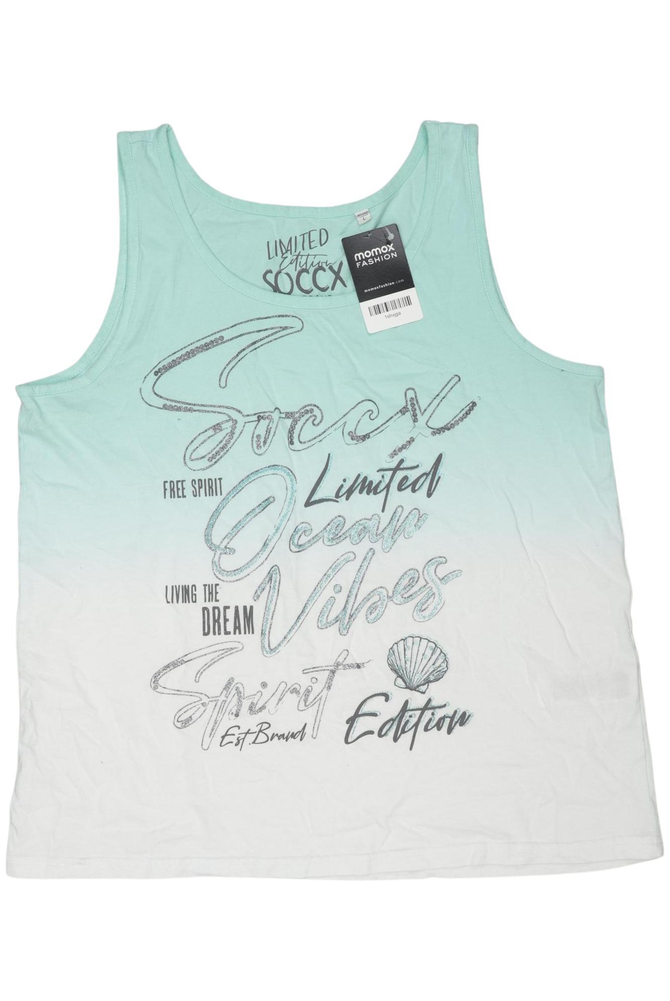 

Soccx Damen Top, hellgrün, Gr. 40