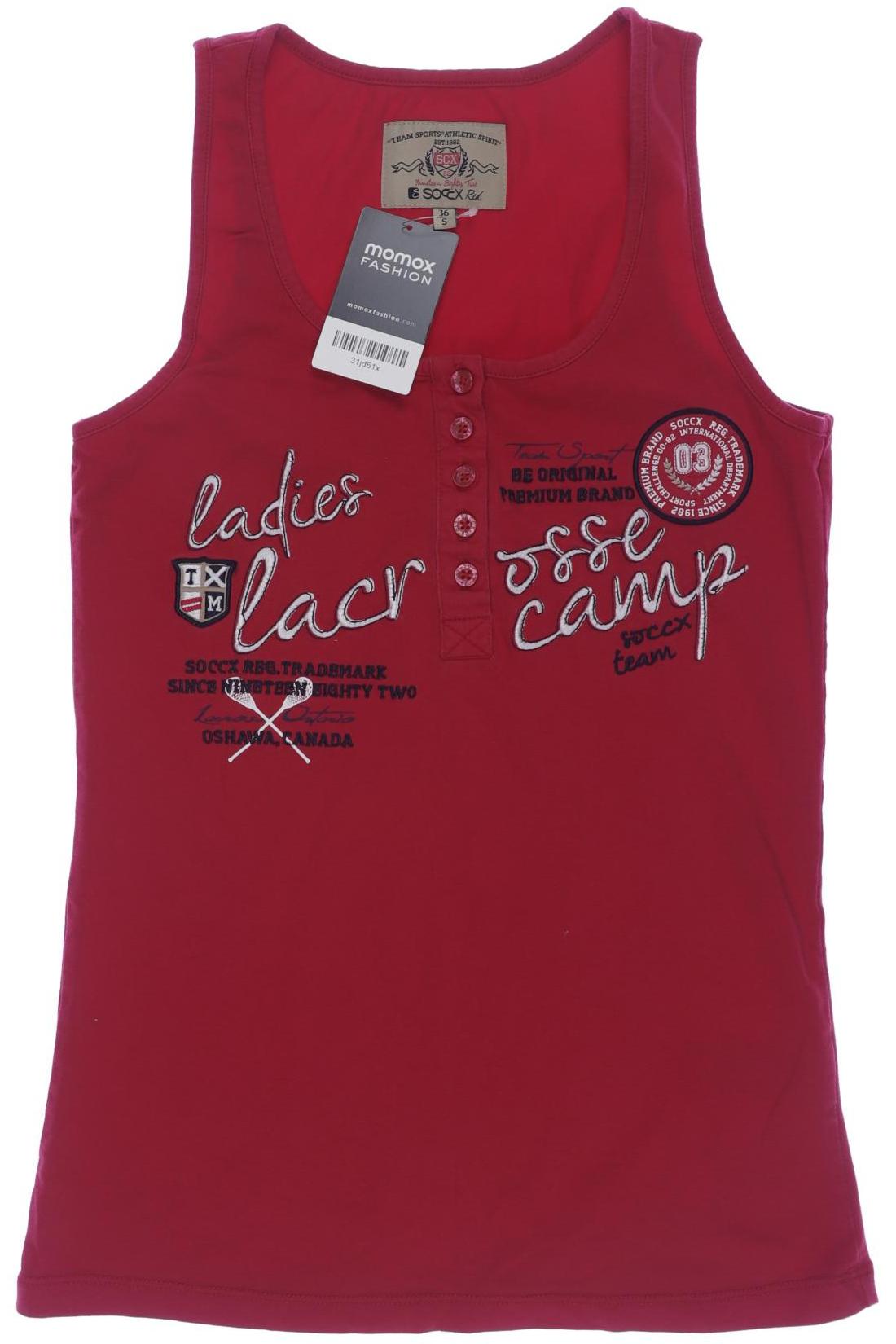 

Soccx Damen Top, rot, Gr. 36