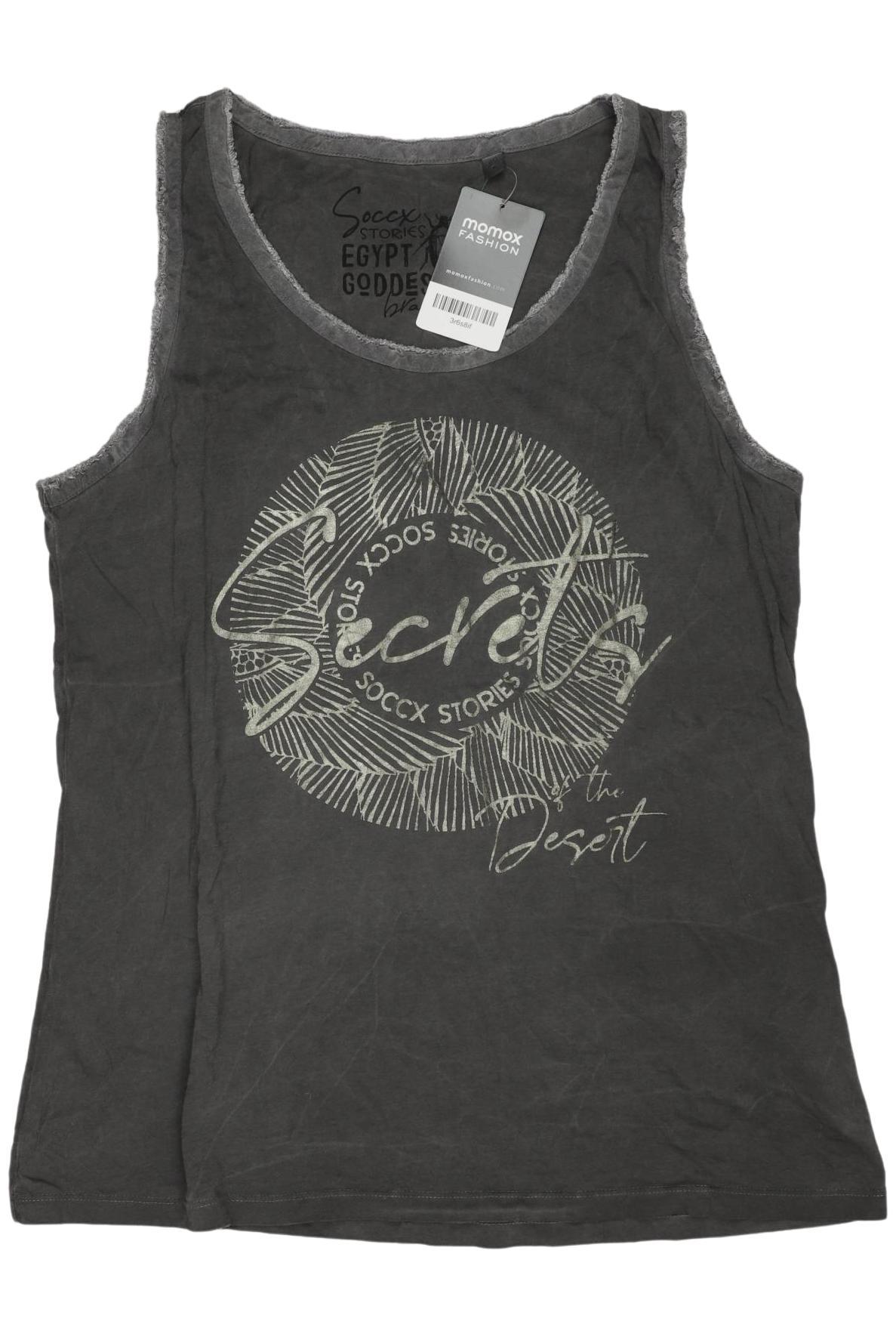 

Soccx Damen Top, grau, Gr. 40